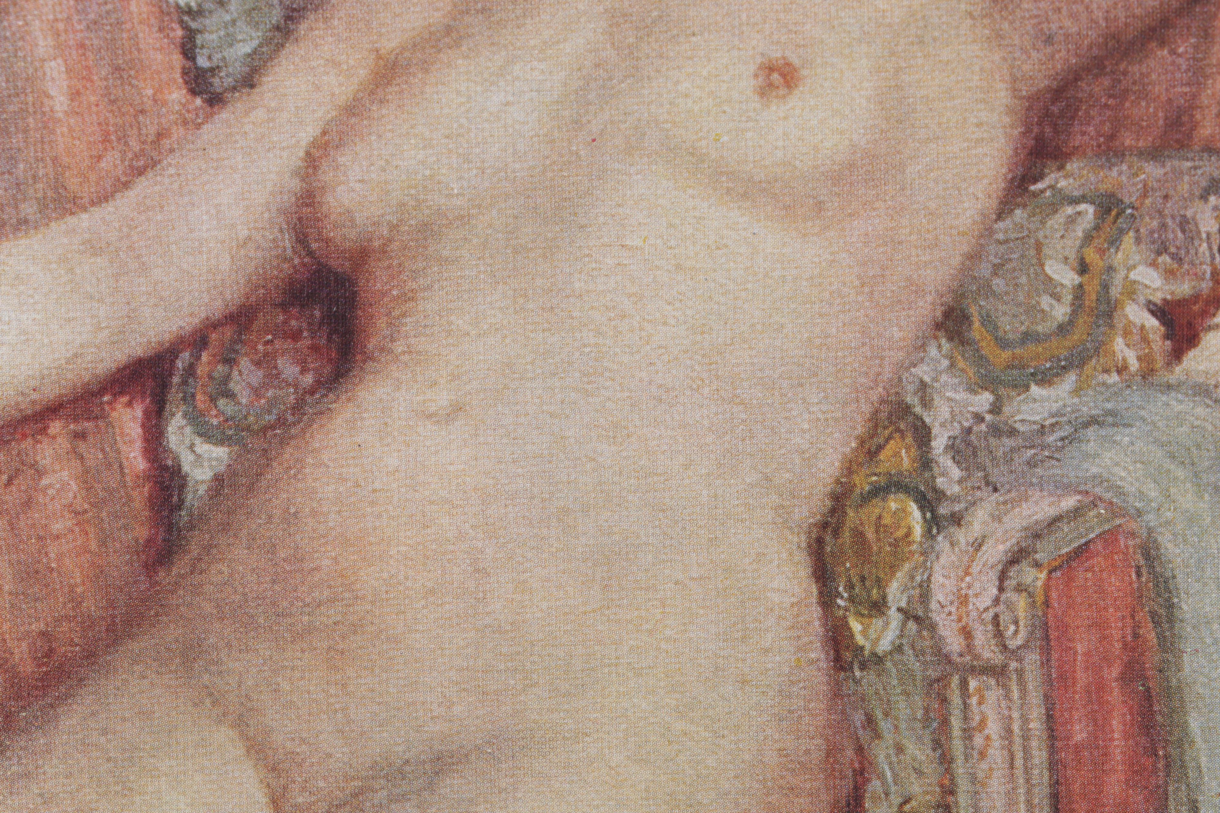 Offset Lithograph After Jean Monti From "La Beauté de la Femme Dans l'Art"