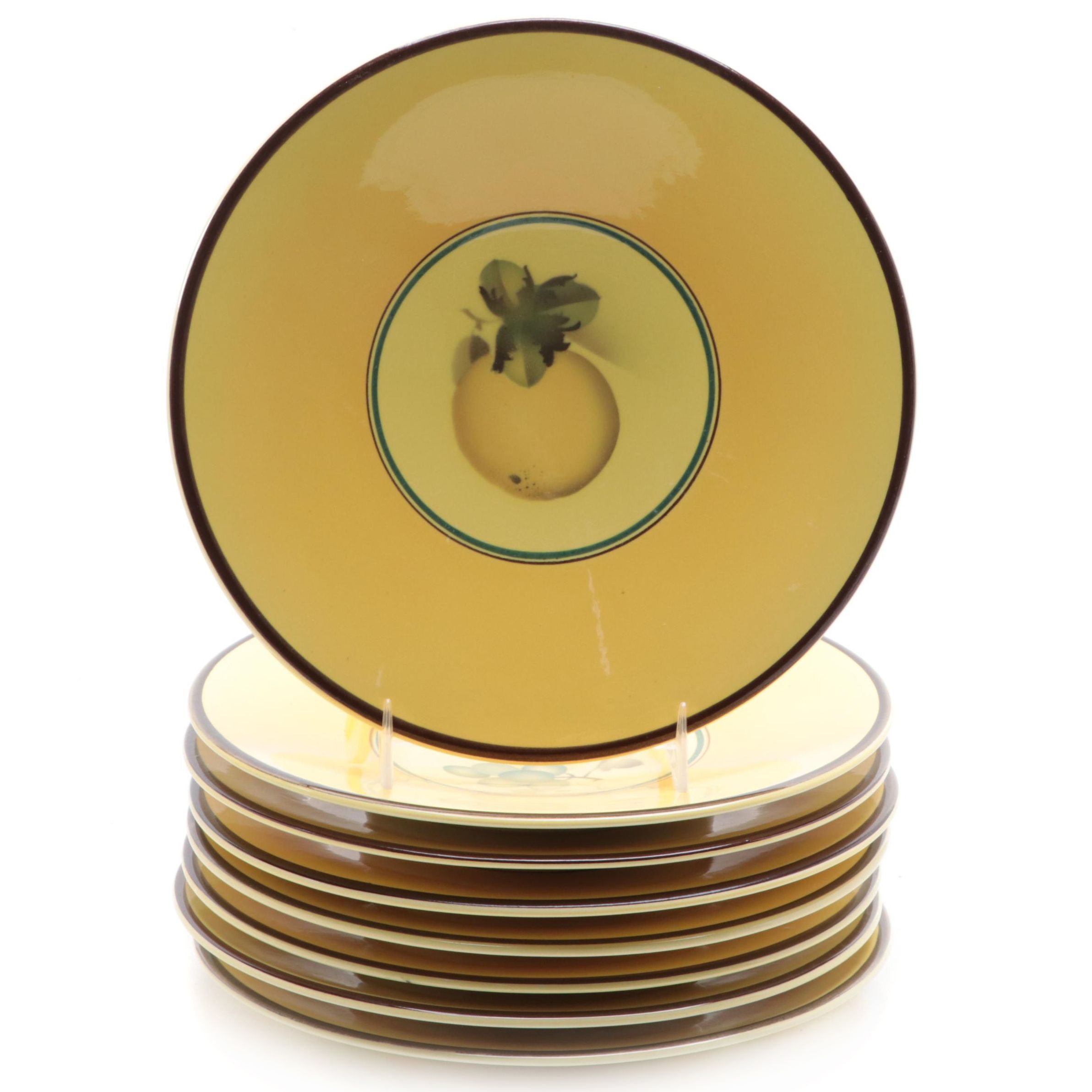 Royal Copenhagen "Fruit Bellona" Salad Plates, Mid-20th Century