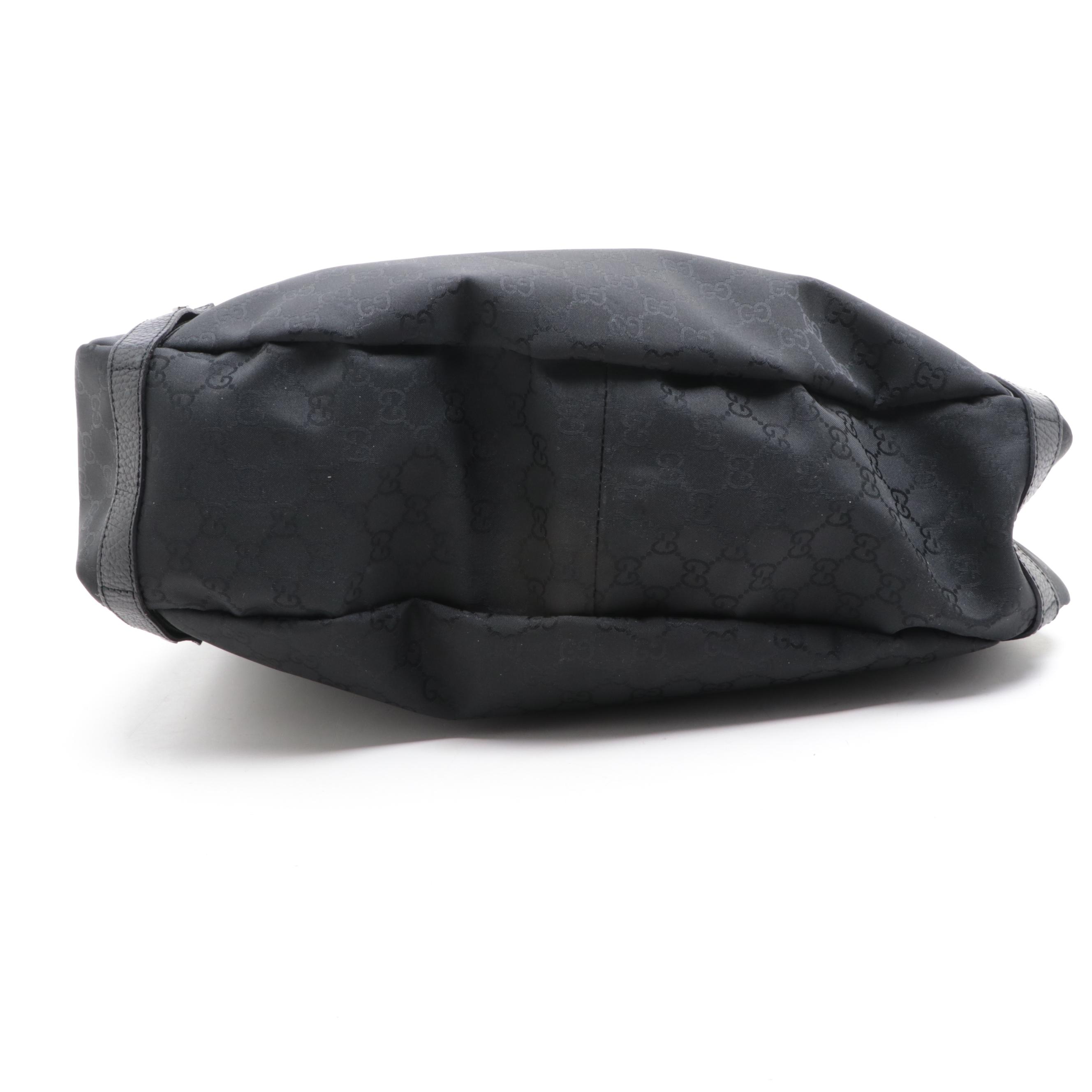 Gucci Pelham GG Canvas and Leather Shoulder Bag