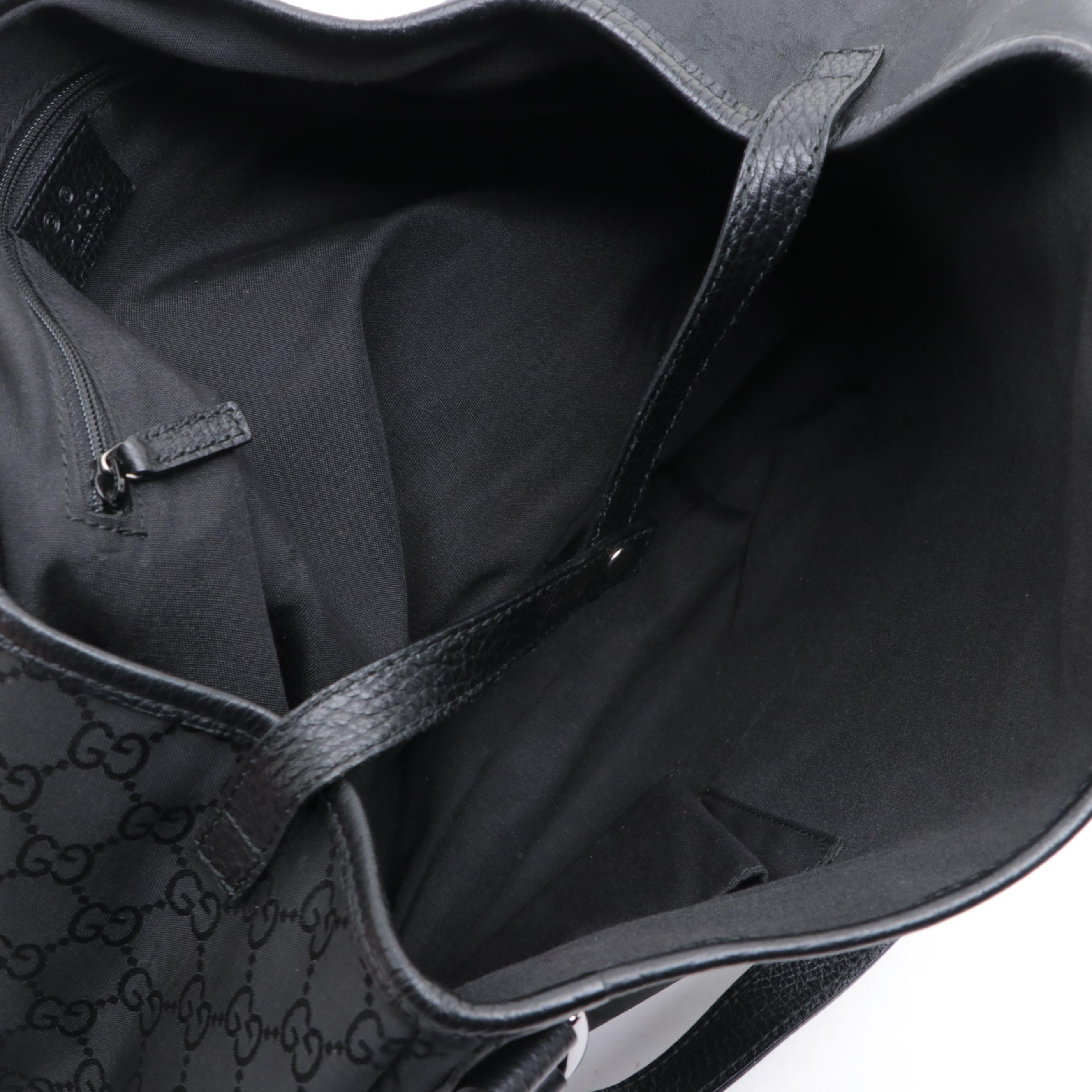 Gucci Pelham GG Canvas and Leather Shoulder Bag