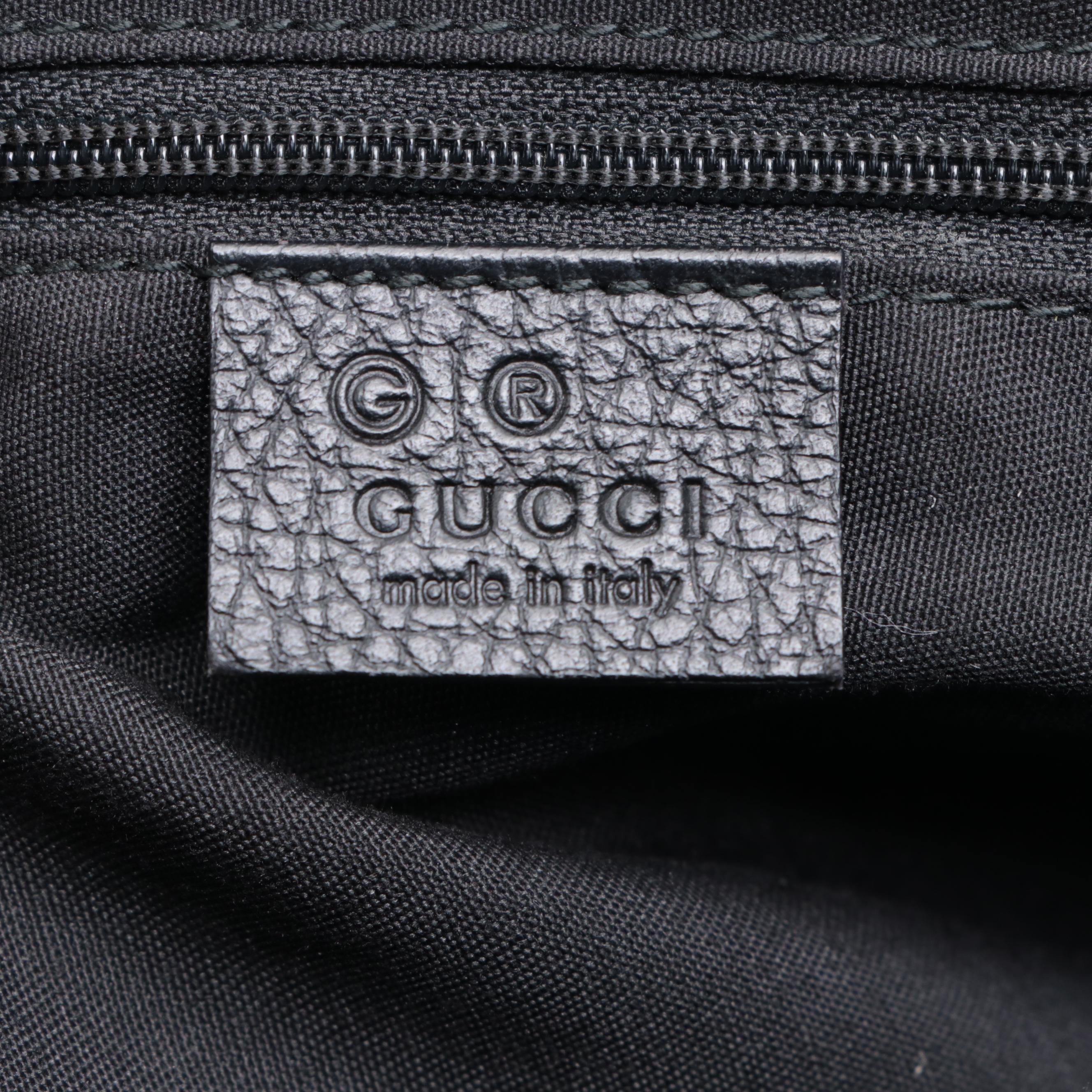 Gucci Pelham GG Canvas and Leather Shoulder Bag