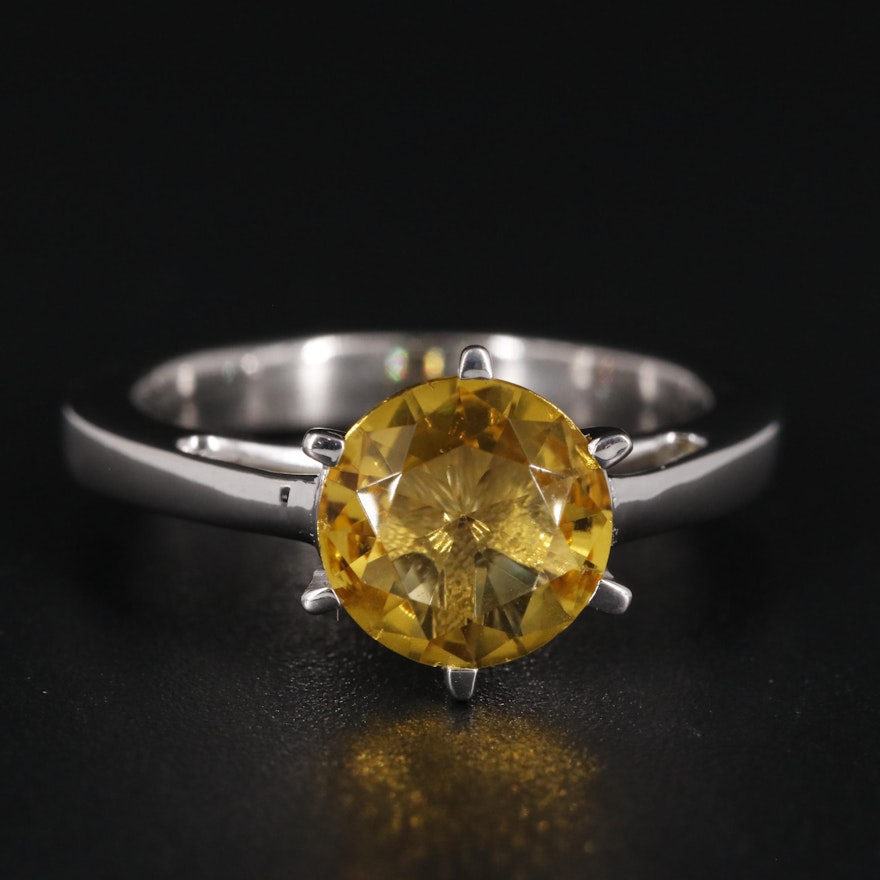 Sterling Gemstone Ring