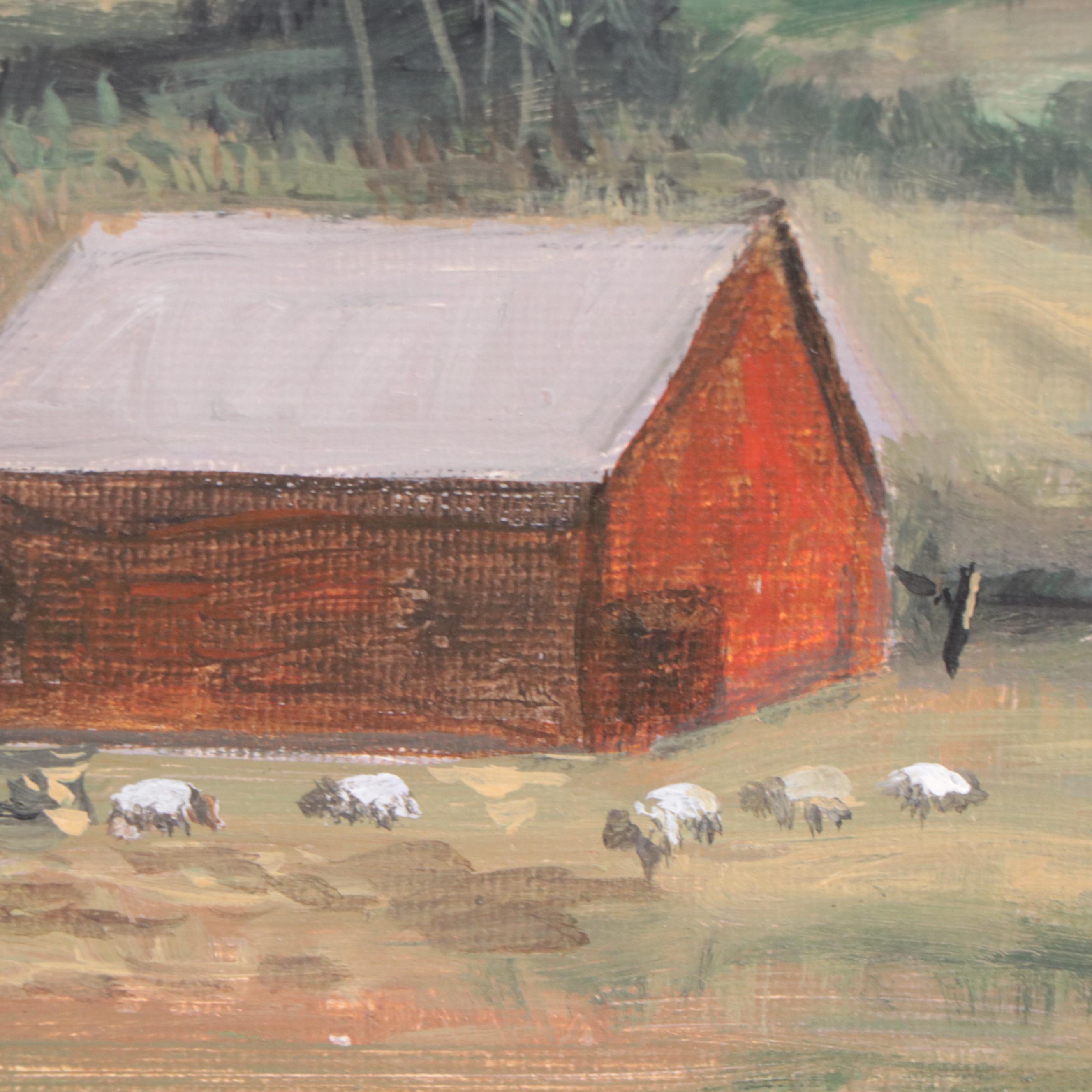 Sulmaz Radvand Pastoral Oil Painting, 21st Century