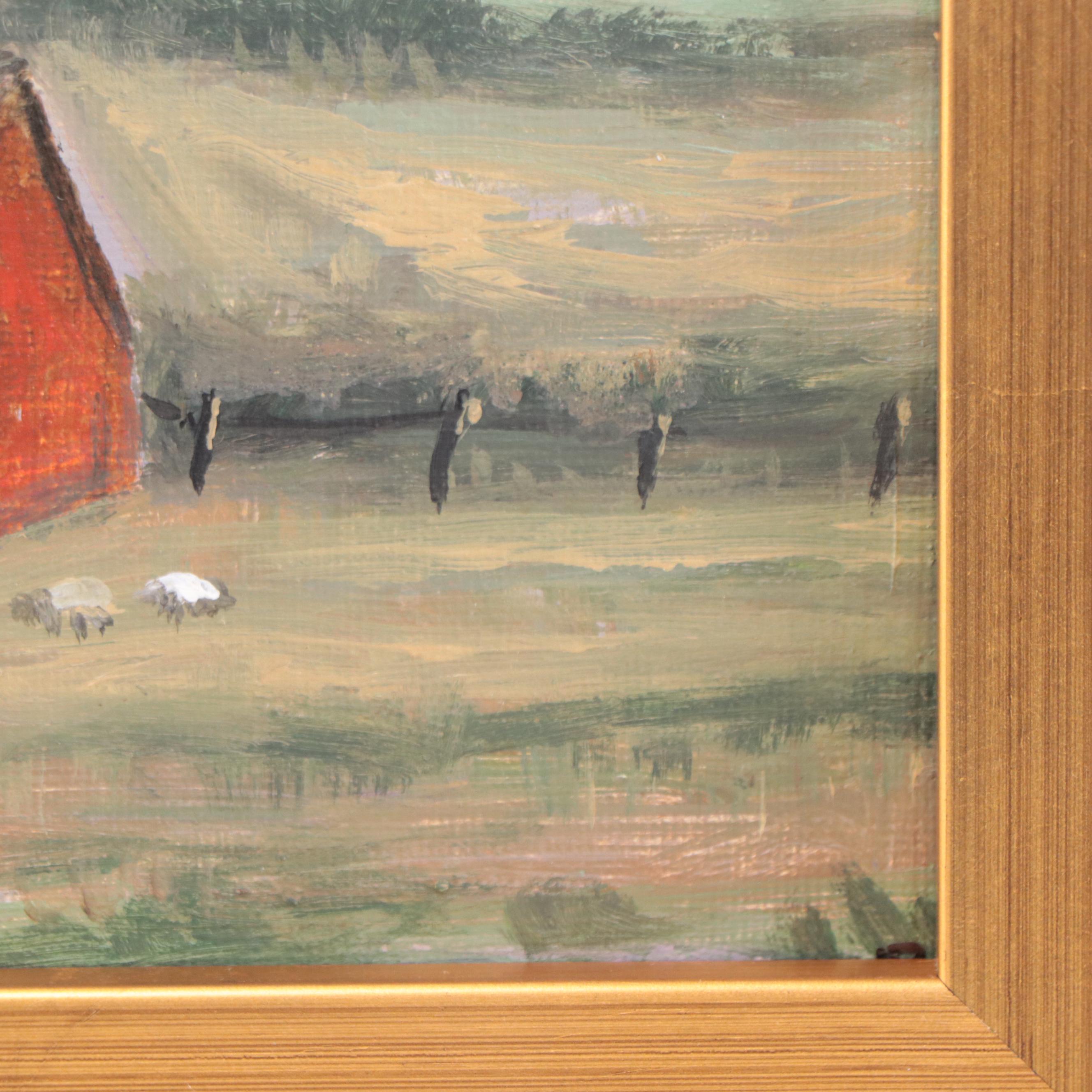 Sulmaz Radvand Pastoral Oil Painting, 21st Century