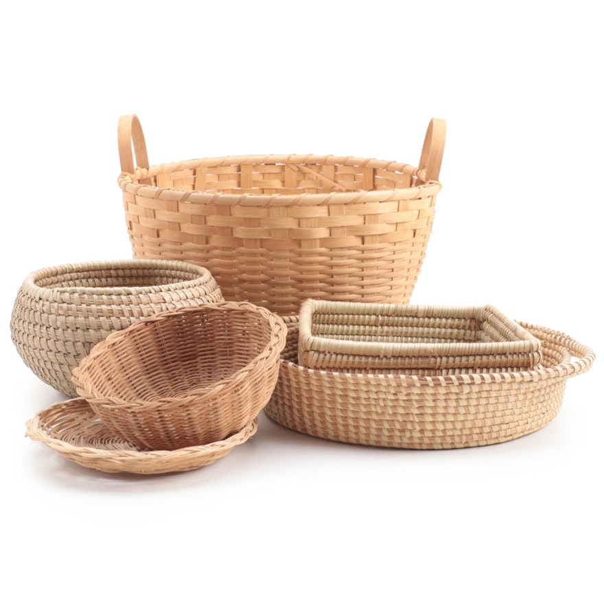 Sweetgrass and Other Woven Baskets