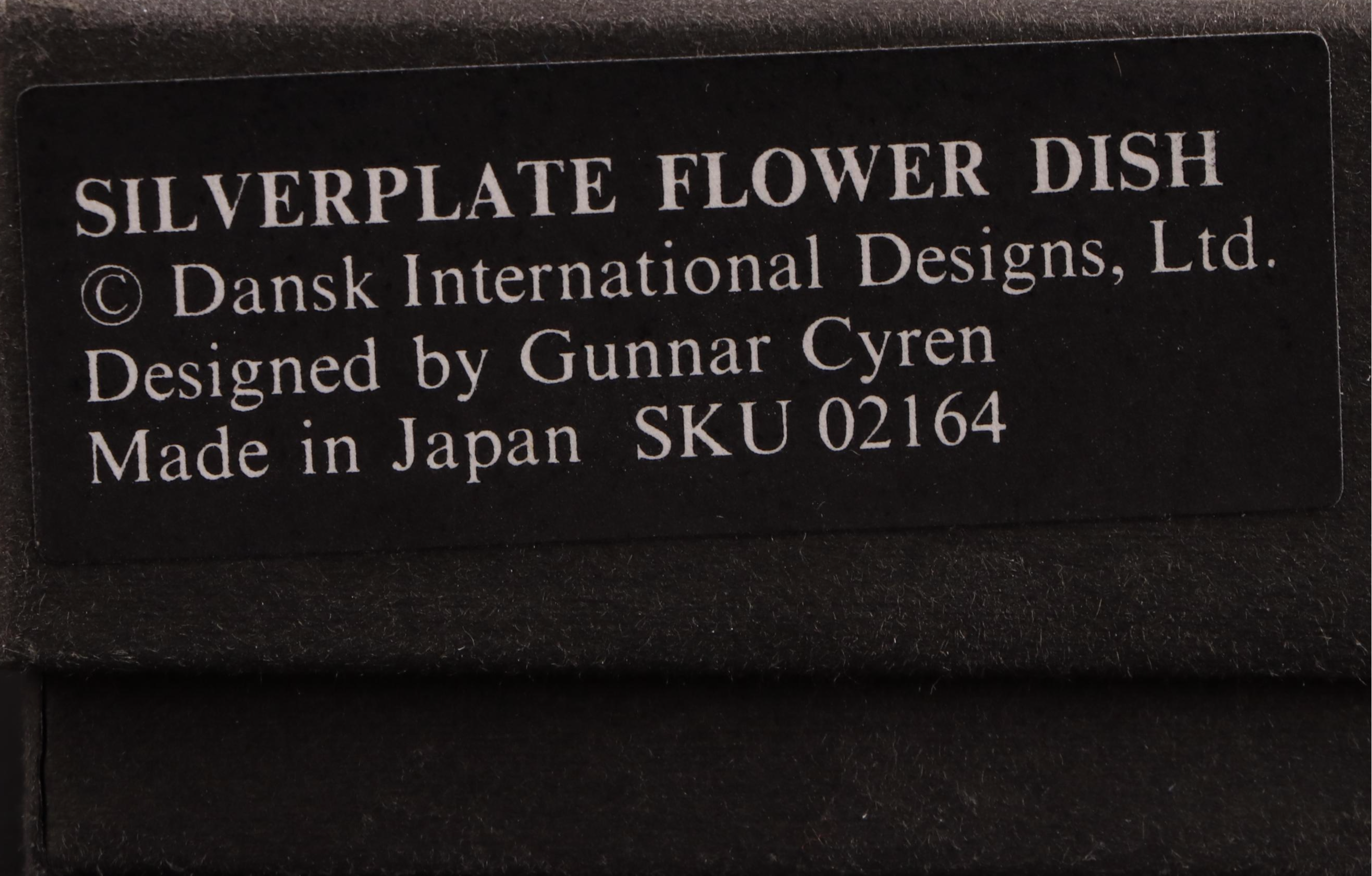 Dansk Silver Plate Six Light Taper Candle Holders