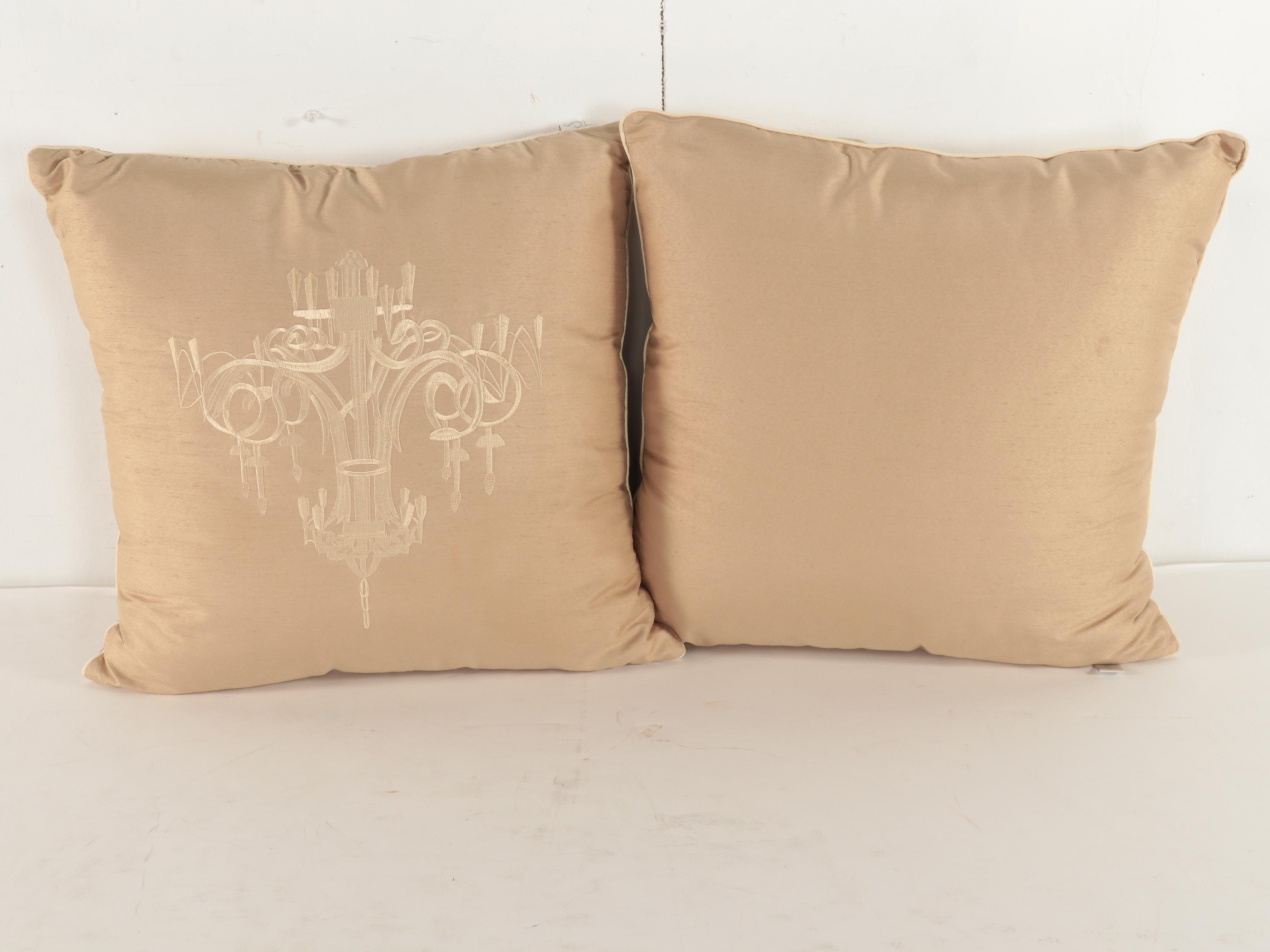 Sferra Throw, Ralph Lauren Home, Chunky Cable Knit and More Accent Pillows