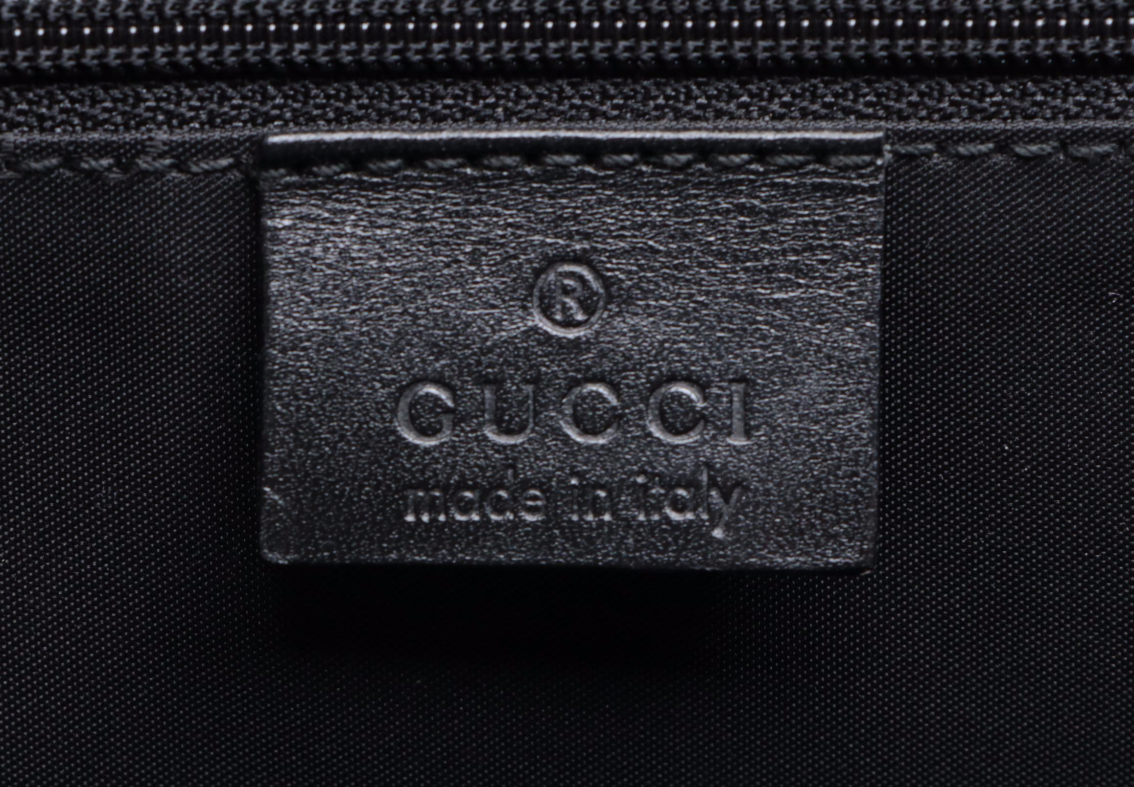 Gucci GG Canvas and Leather Tote