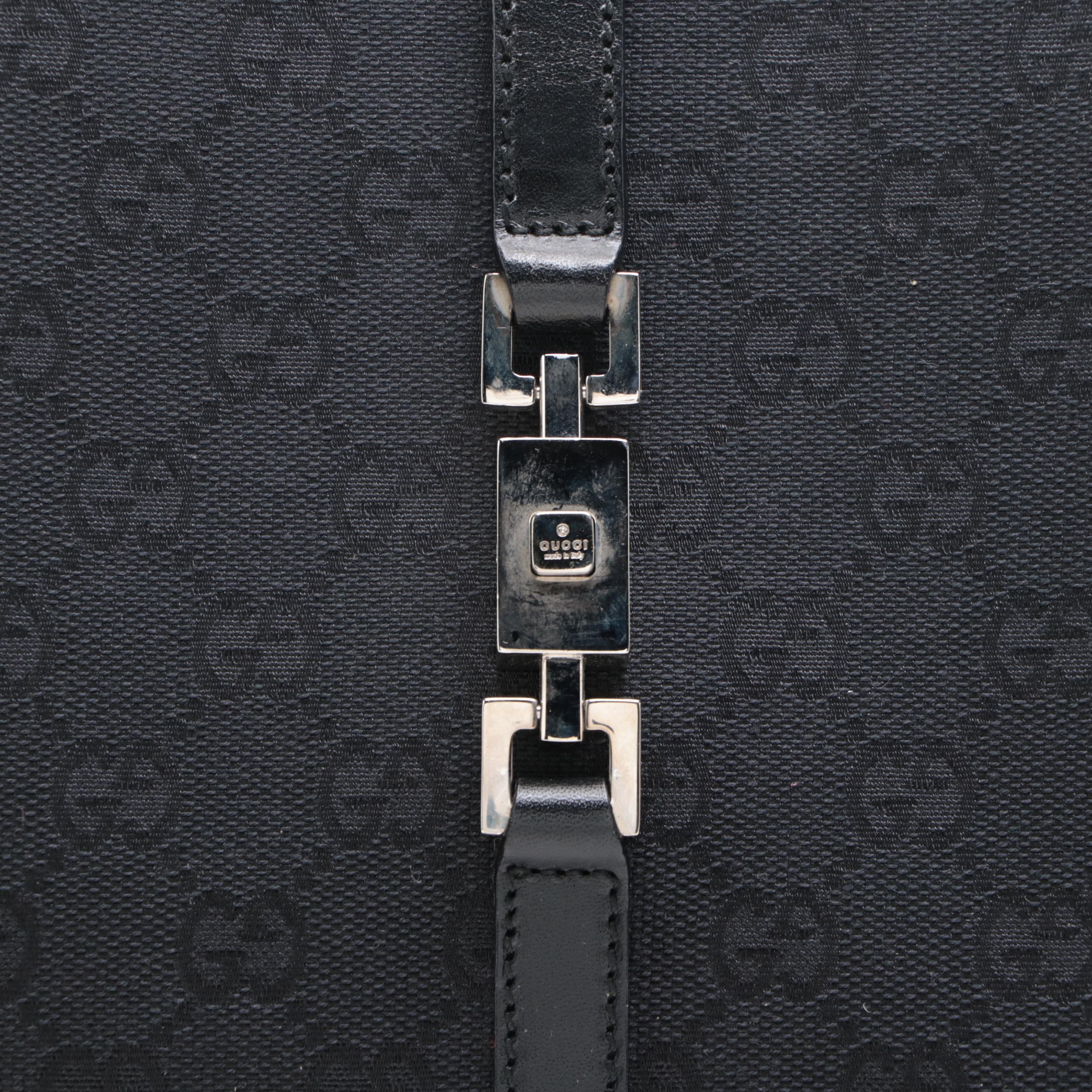 Gucci GG Canvas and Leather Tote