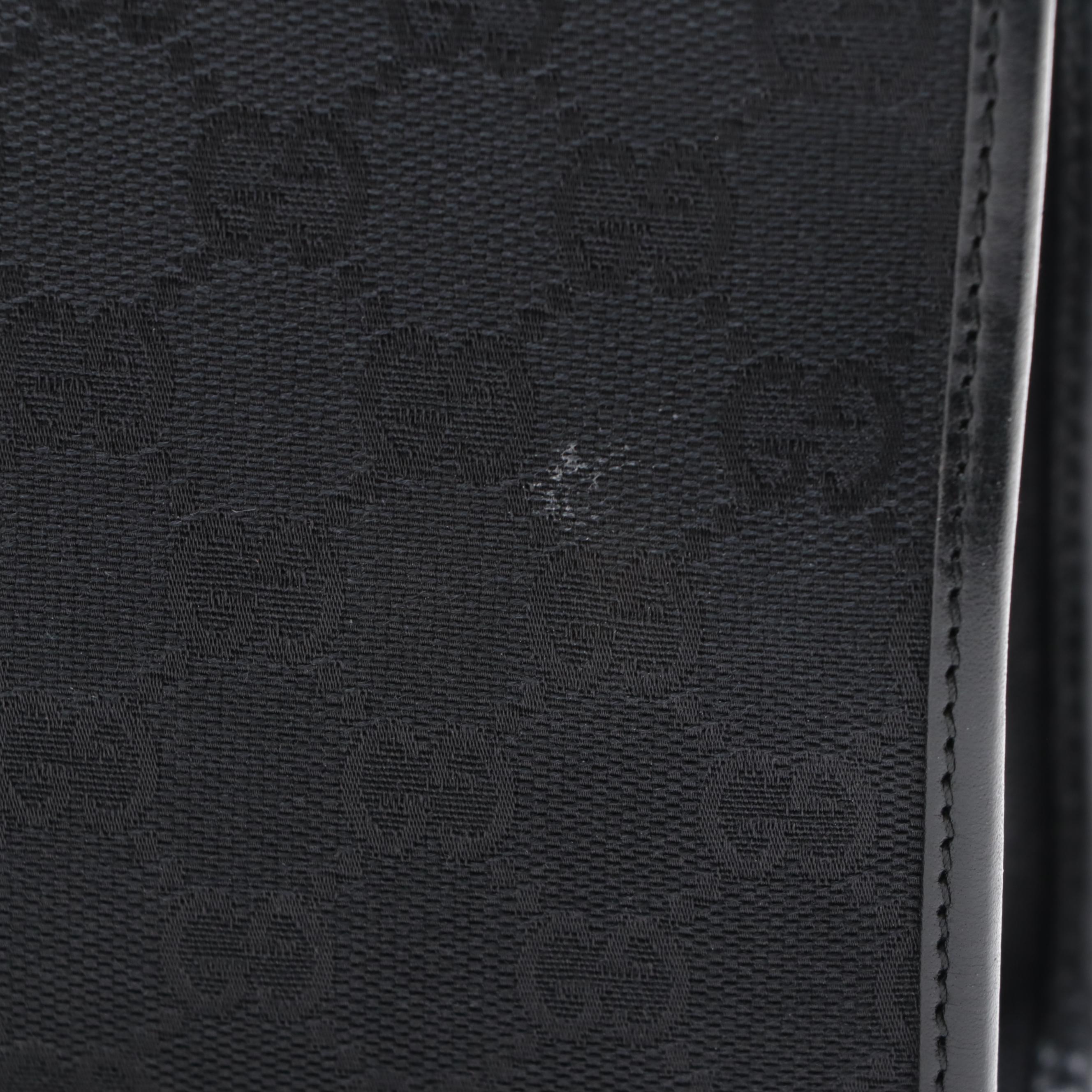 Gucci GG Canvas and Leather Tote