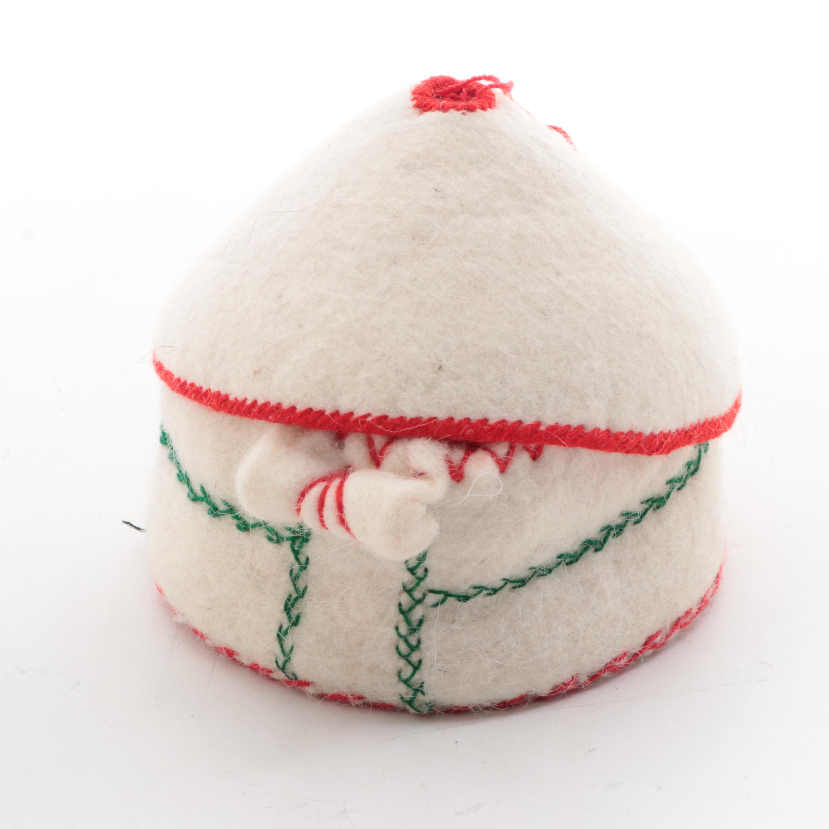 Felted Wool Nativity Figurines and Ornaments