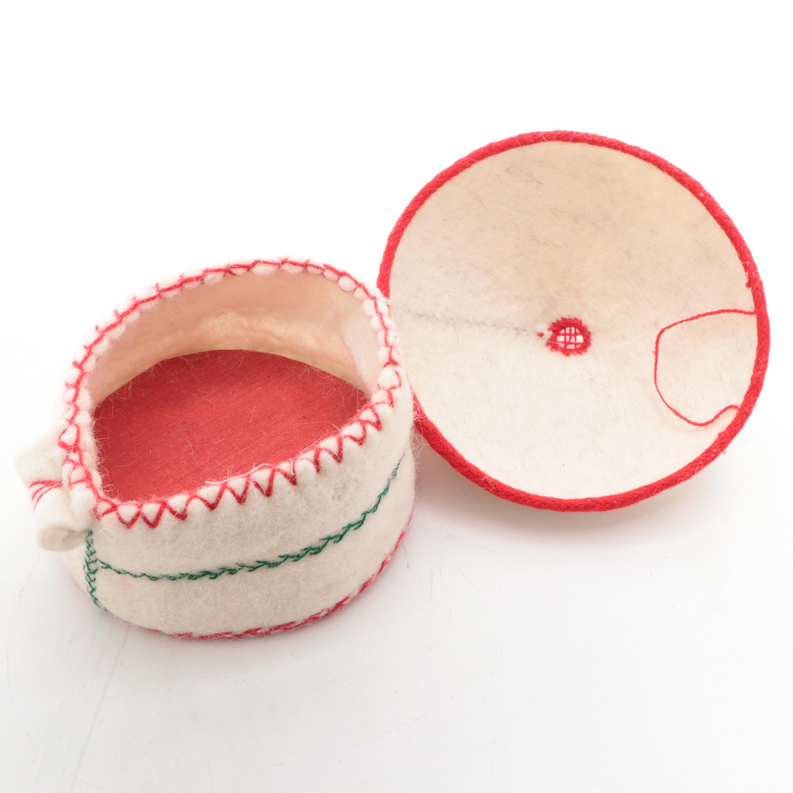 Felted Wool Nativity Figurines and Ornaments