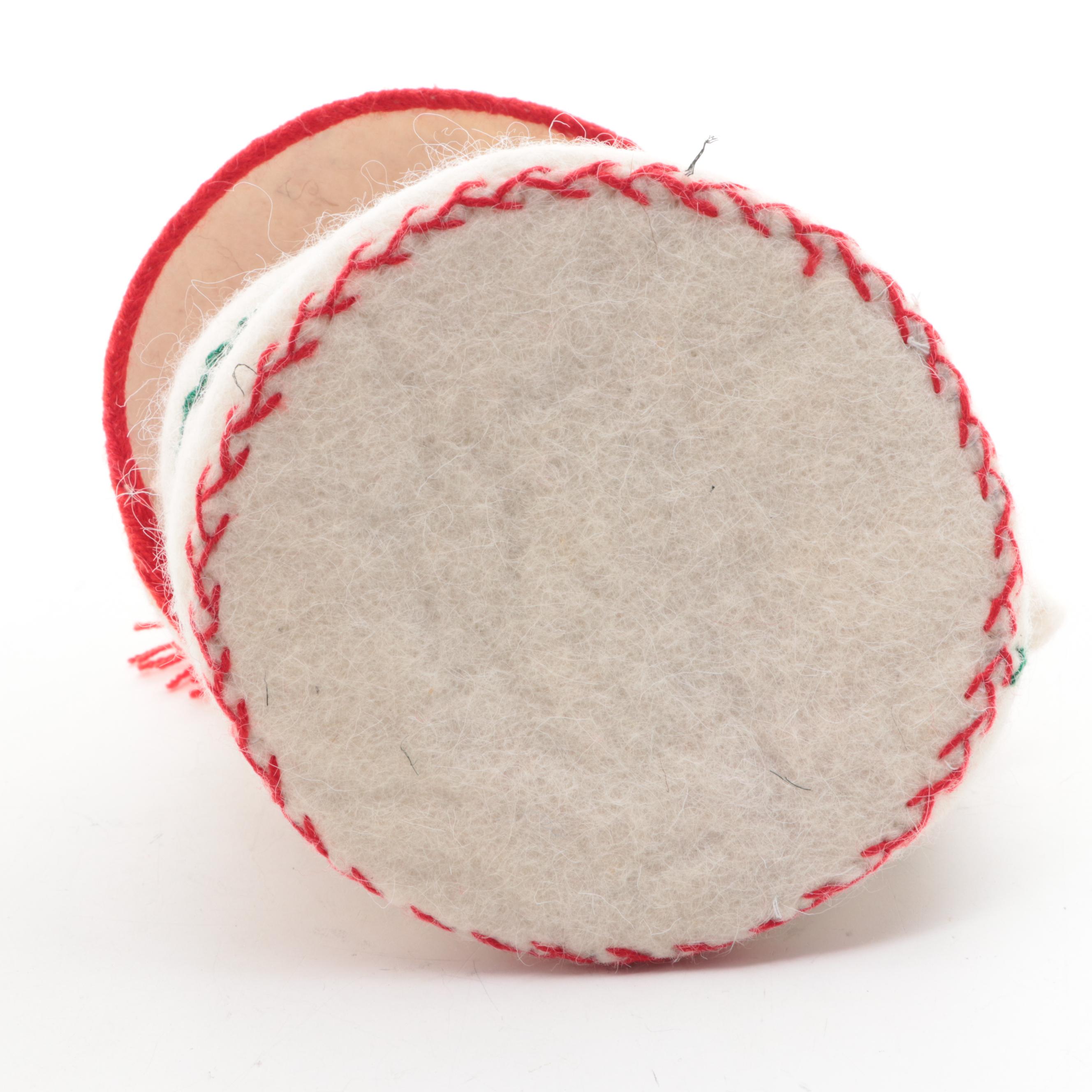 Felted Wool Nativity Figurines and Ornaments