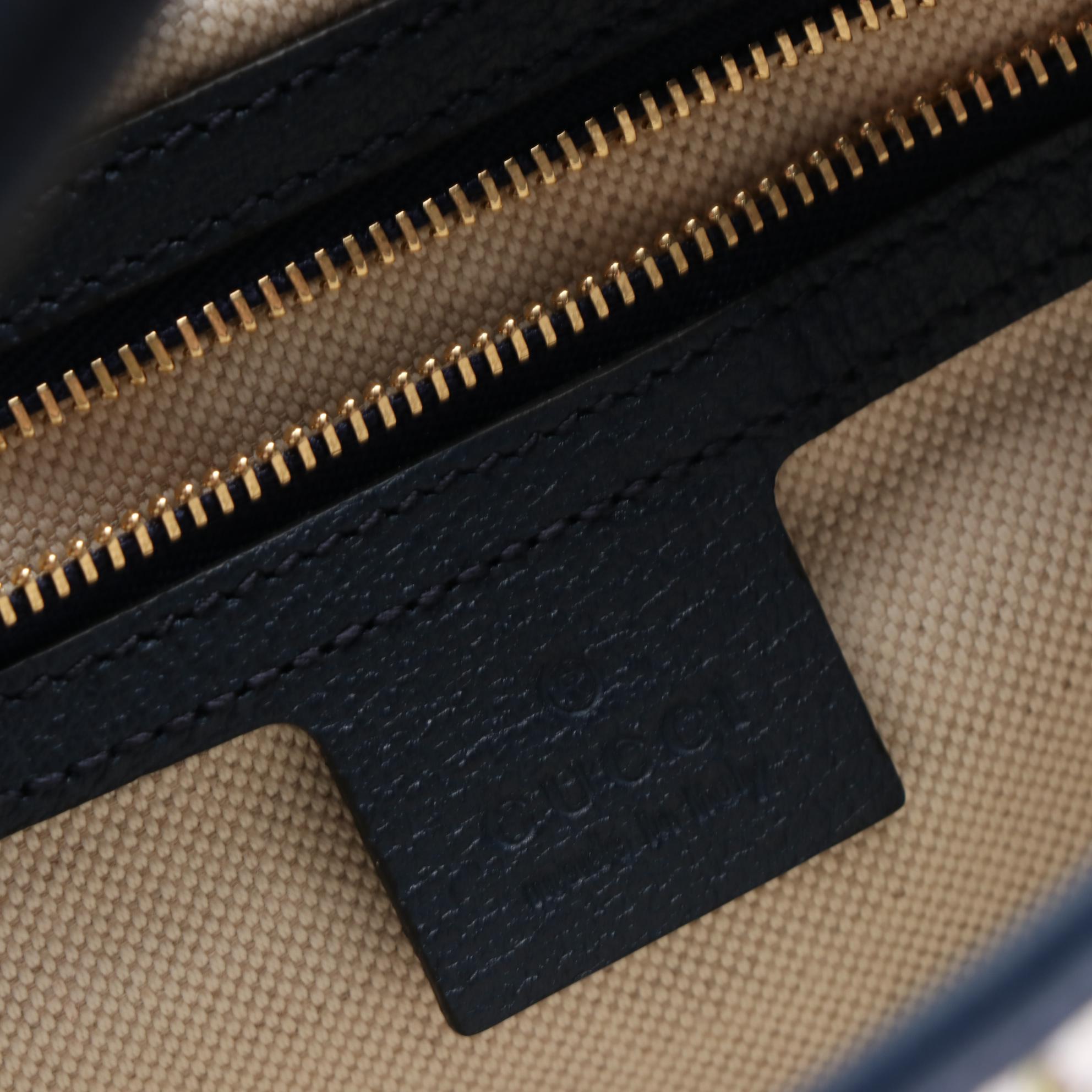 Gucci Jackie Bag in Flora Canvas and Cinghiale Leather