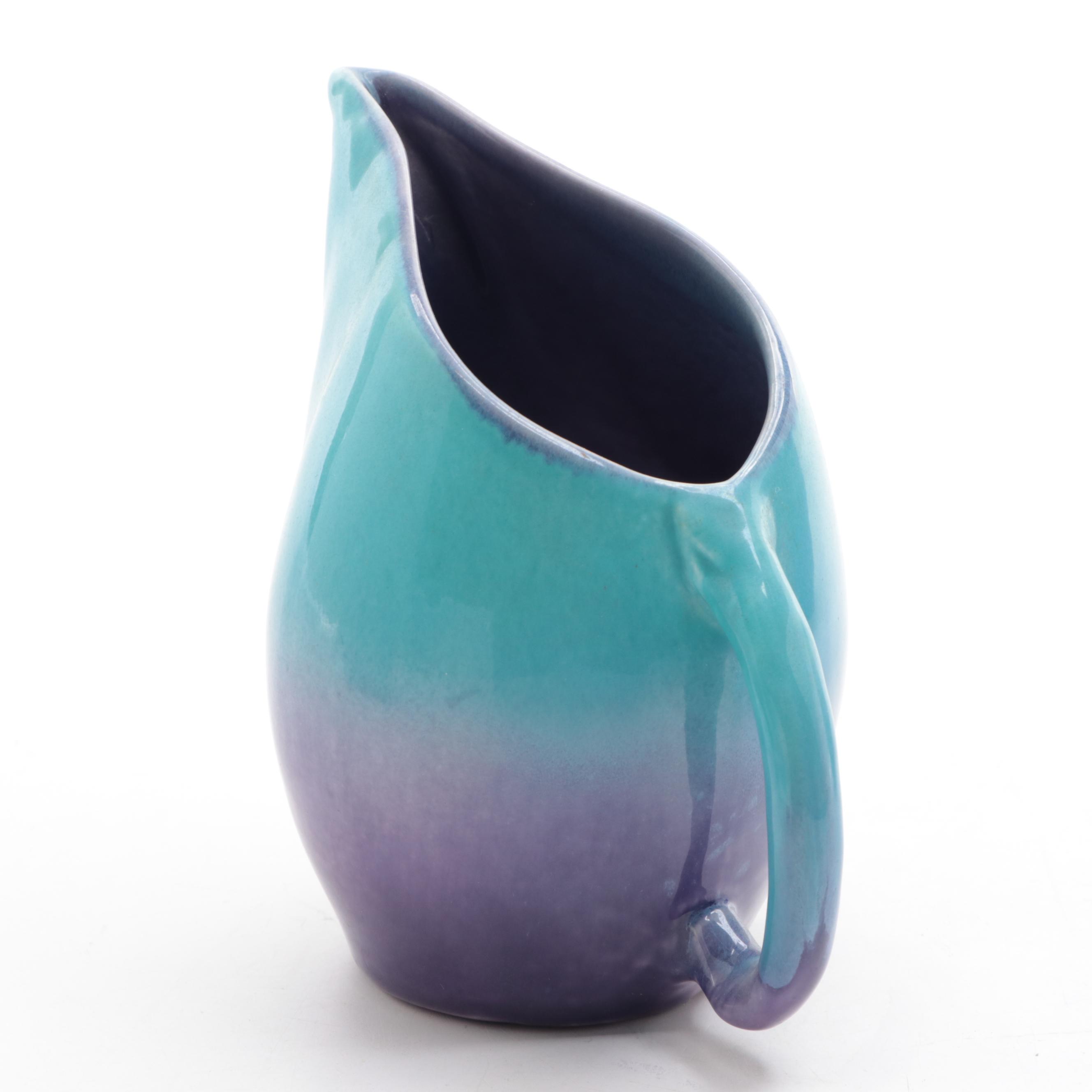 Art Pottery Pitcher and Vases, Mid to Late 20th Century