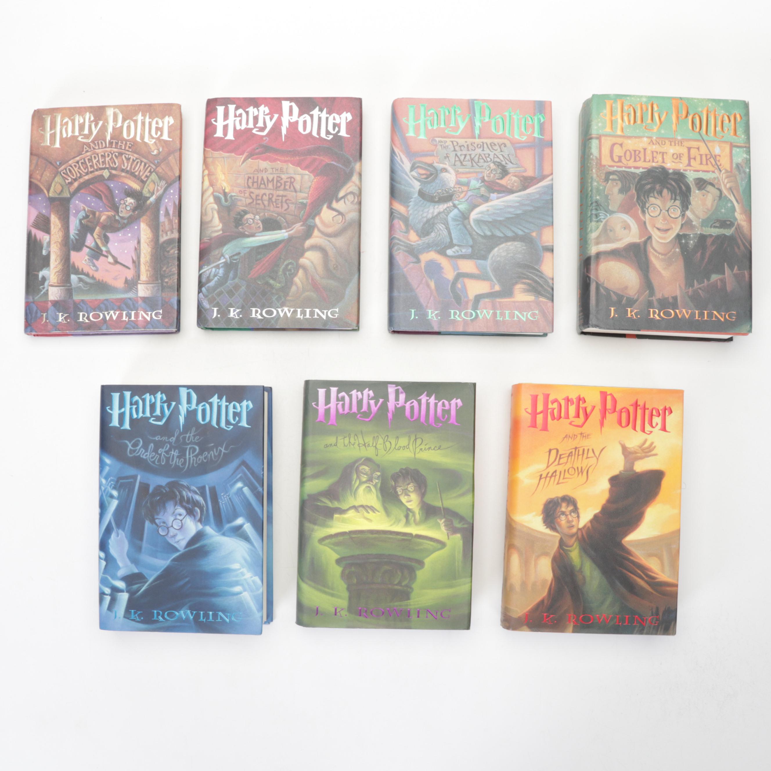 First American Edition "Harry Potter" Complete Set by J. K. Rowling