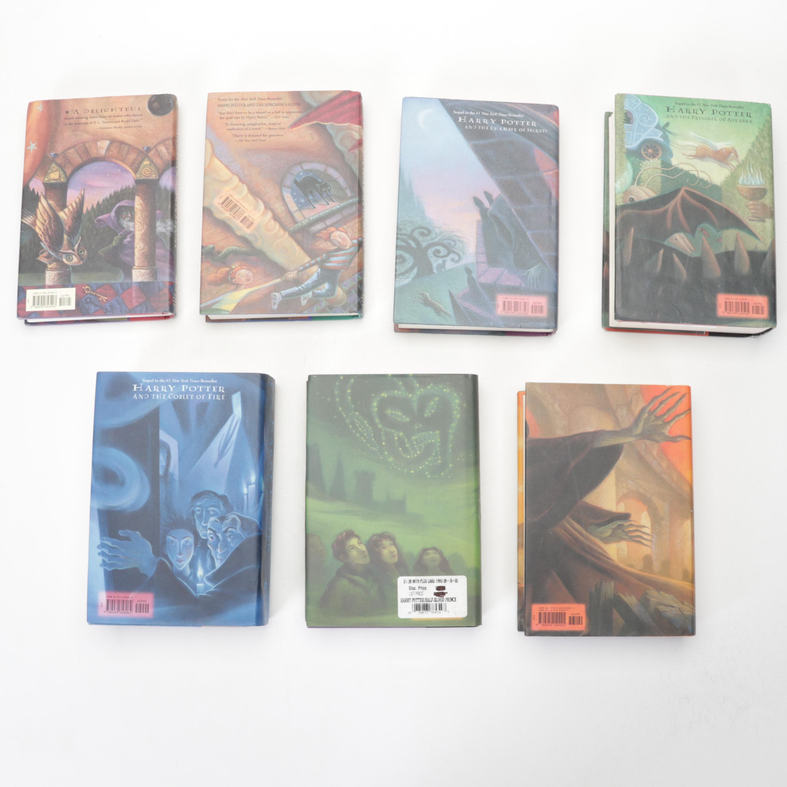 First American Edition "Harry Potter" Complete Set by J. K. Rowling