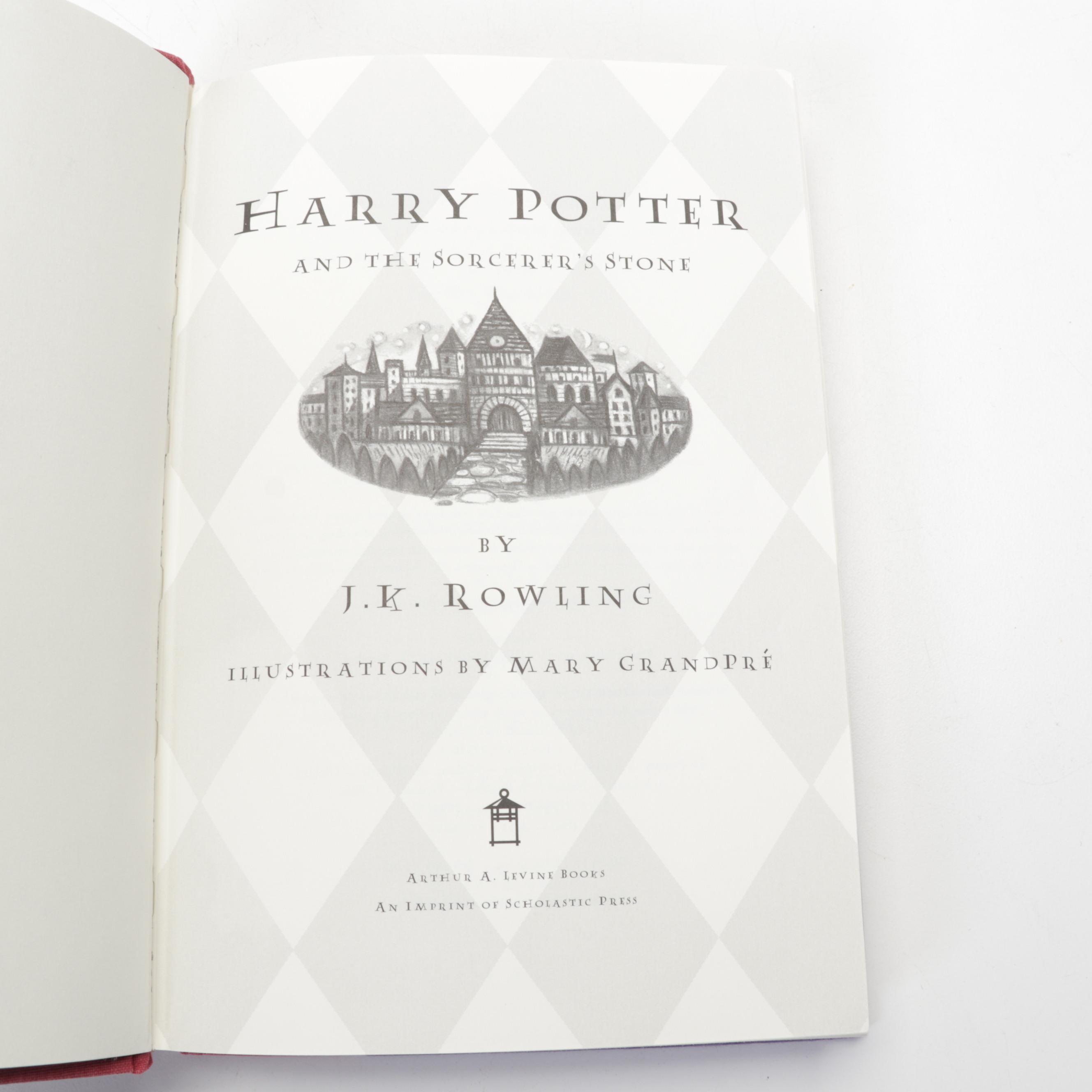 First American Edition "Harry Potter" Complete Set by J. K. Rowling
