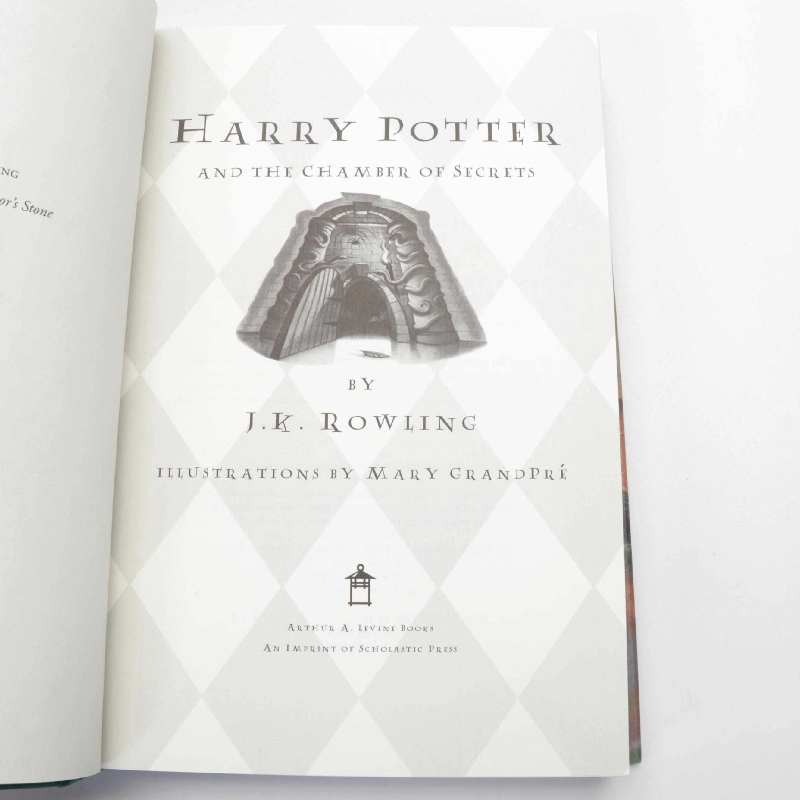 First American Edition "Harry Potter" Complete Set by J. K. Rowling