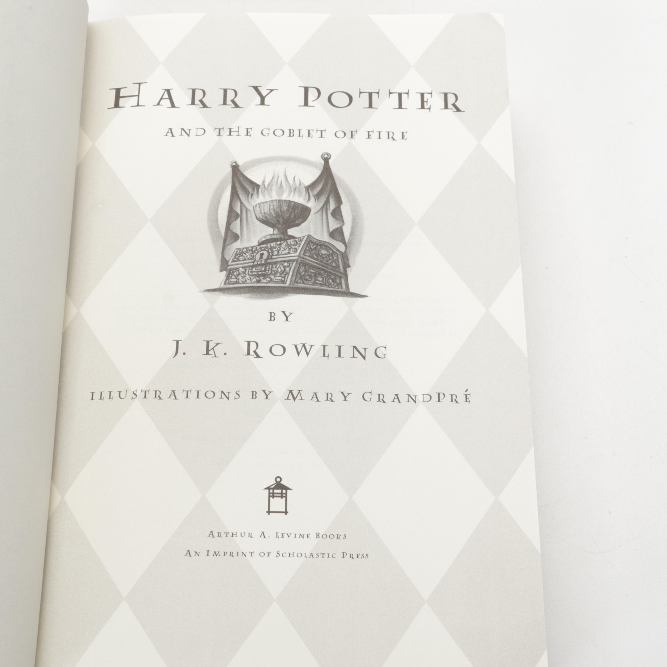 First American Edition "Harry Potter" Complete Set by J. K. Rowling