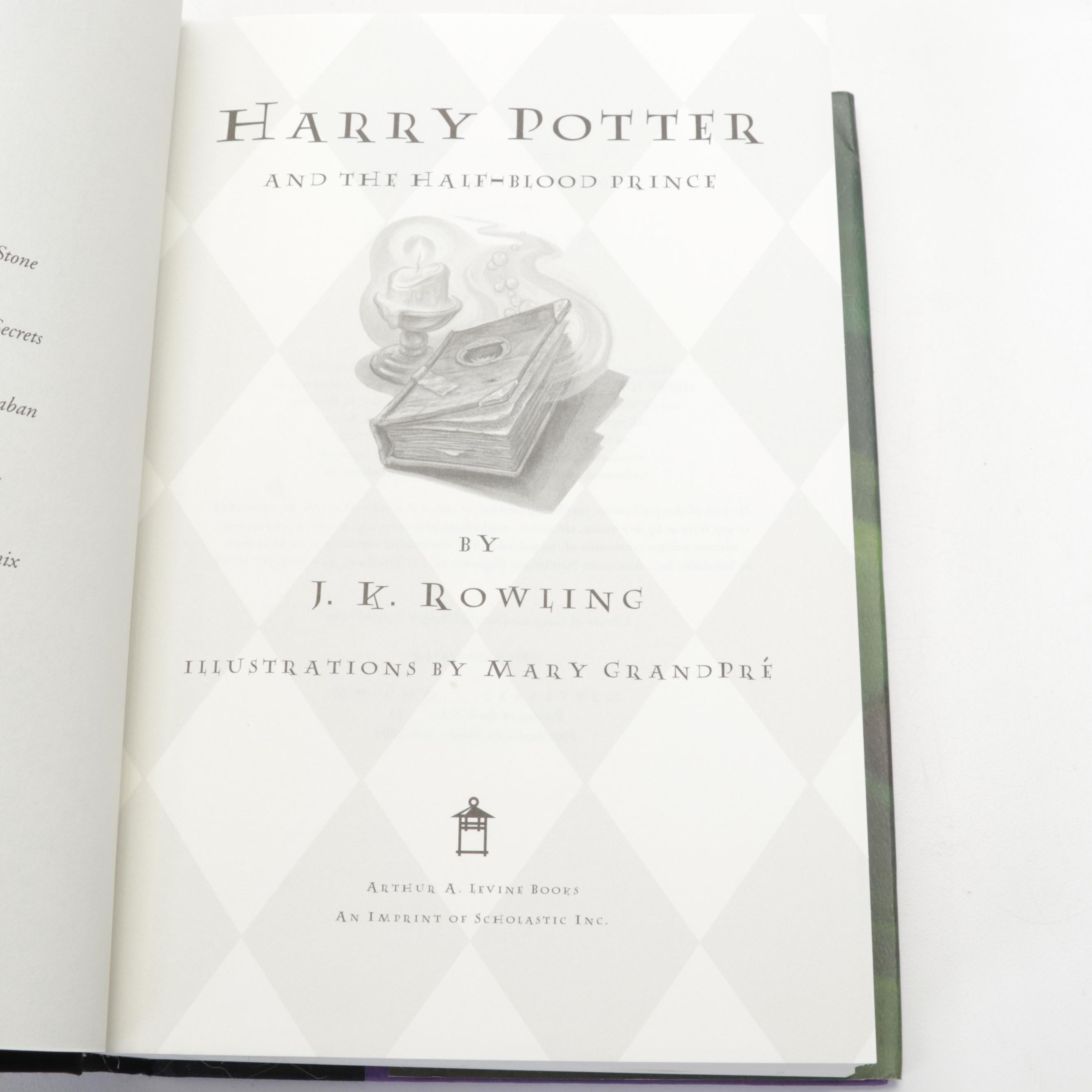 First American Edition "Harry Potter" Complete Set by J. K. Rowling