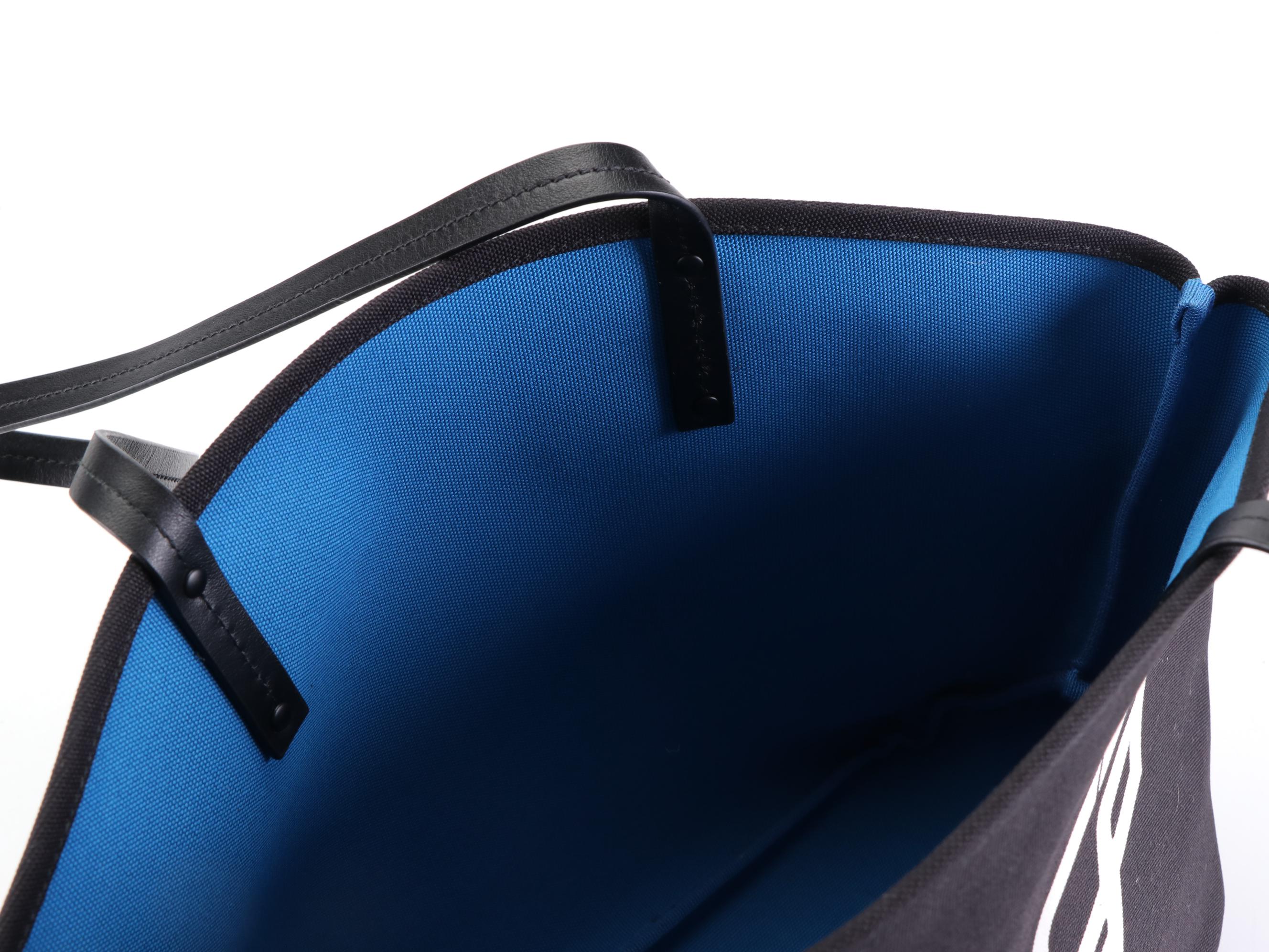 Prada Shopping Tote 1BG221 in Logo Canapa Canvas with Zip Pouch