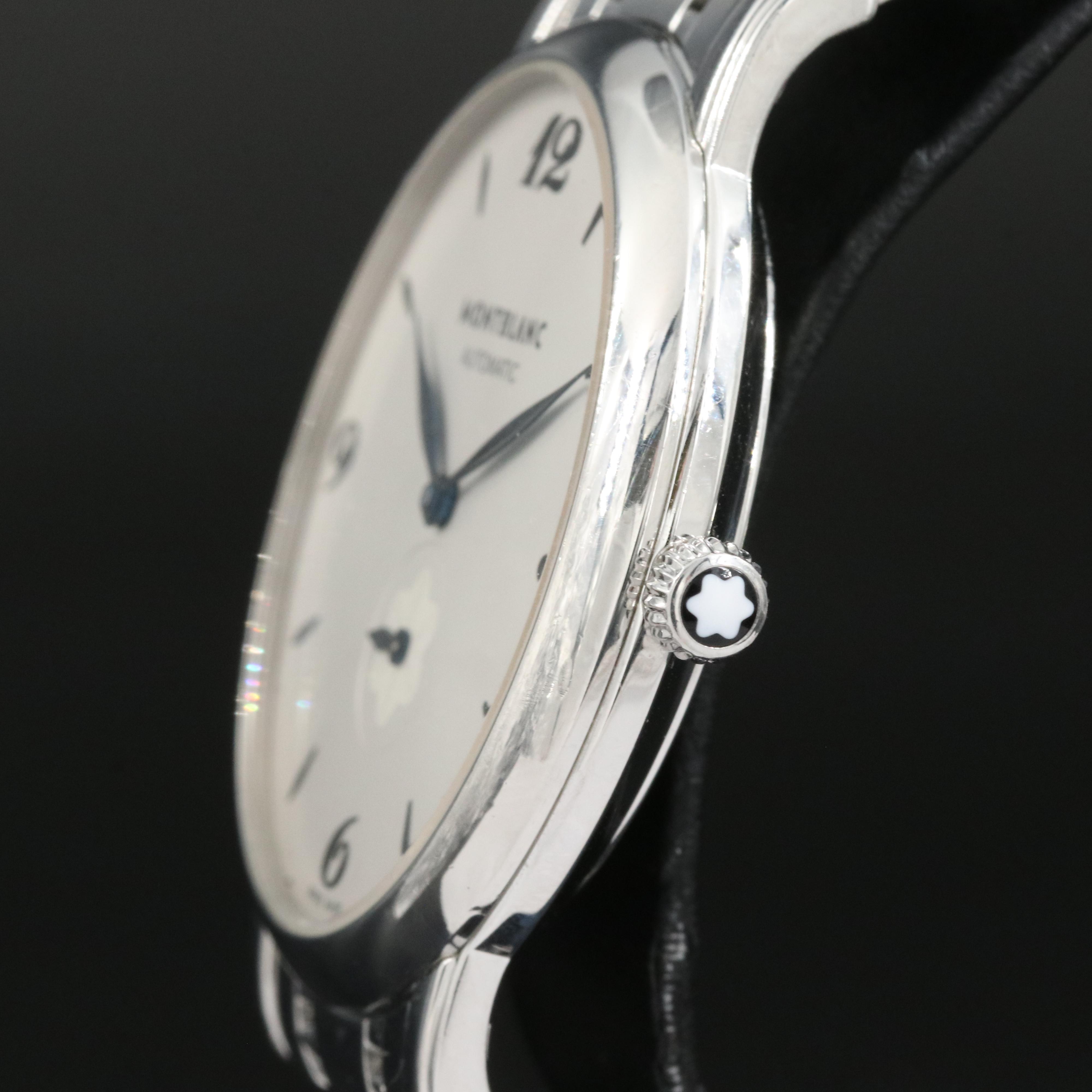 Montblanc Stainless Steel Automatic Watch