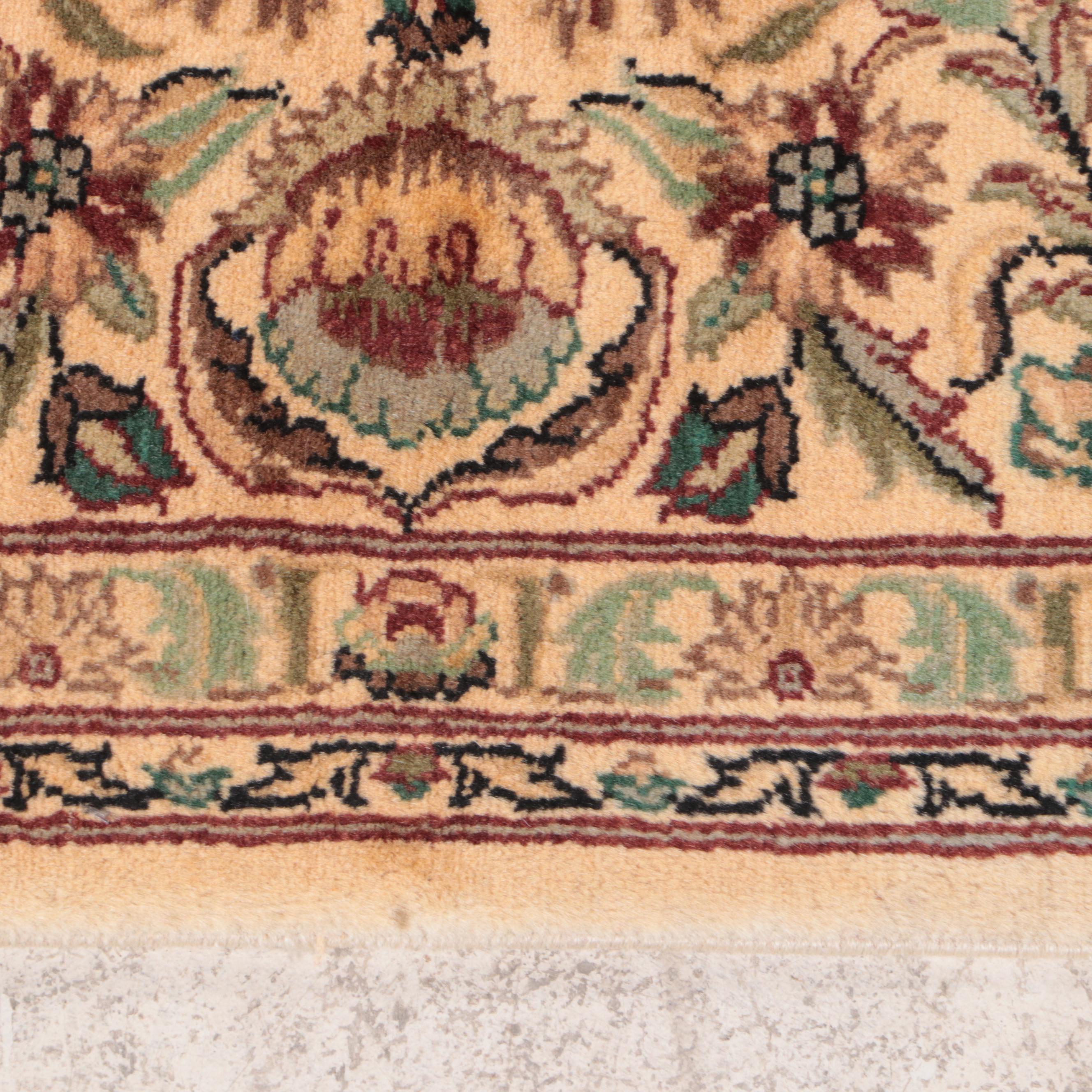 8'2 x 10'8 Hand-Knotted Pakistani-Persian Kerman Area Rug