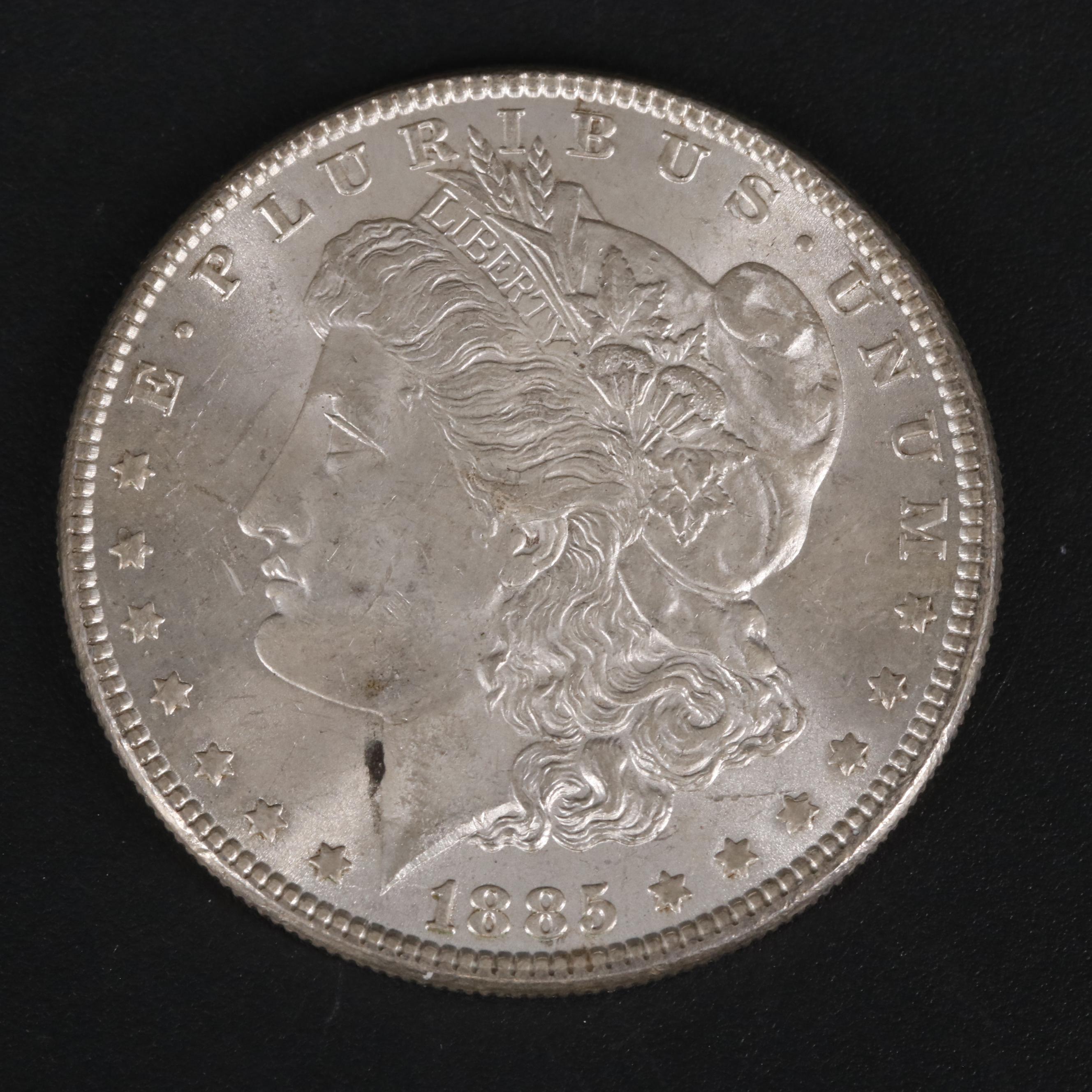 1885 Morgan Silver Dollar