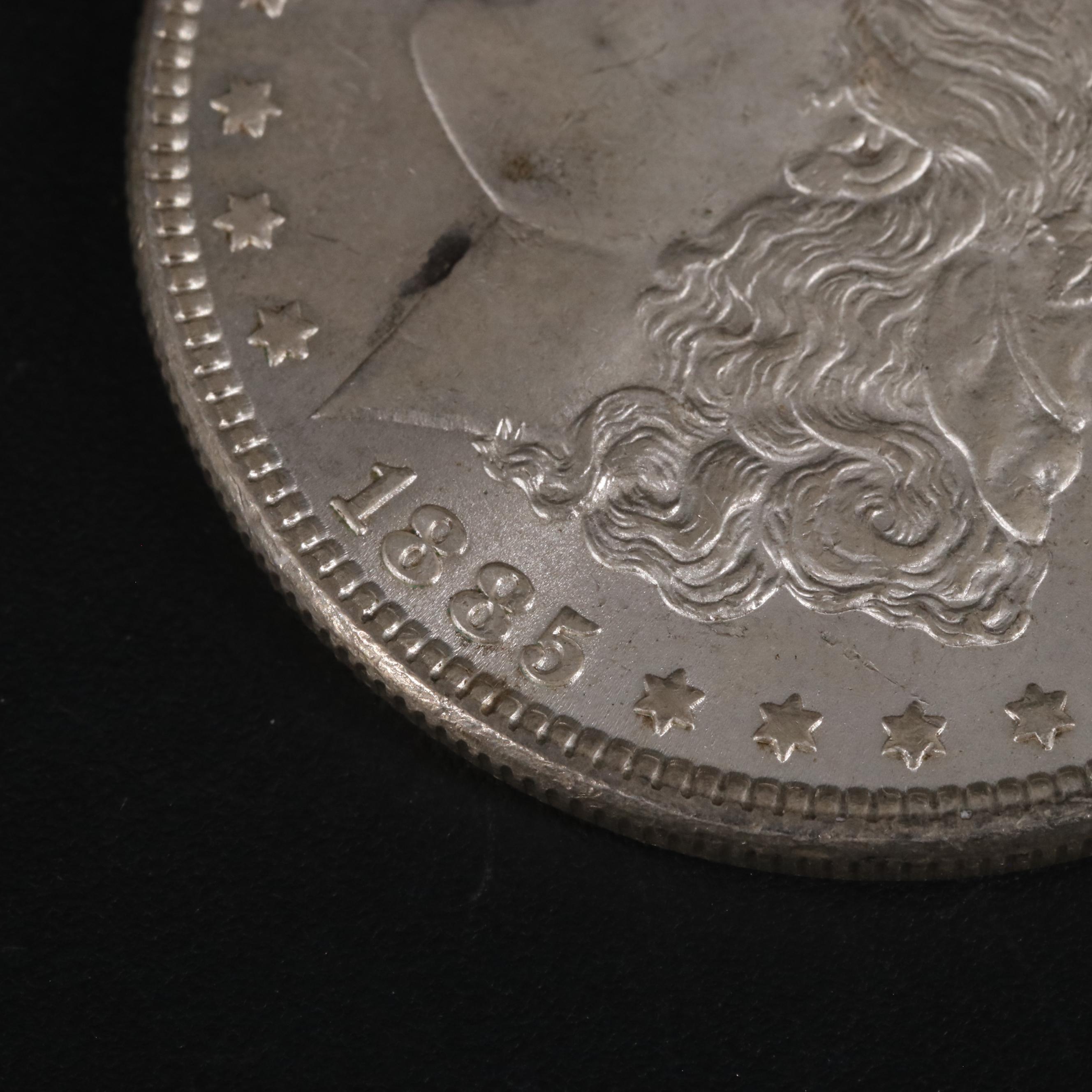 1885 Morgan Silver Dollar