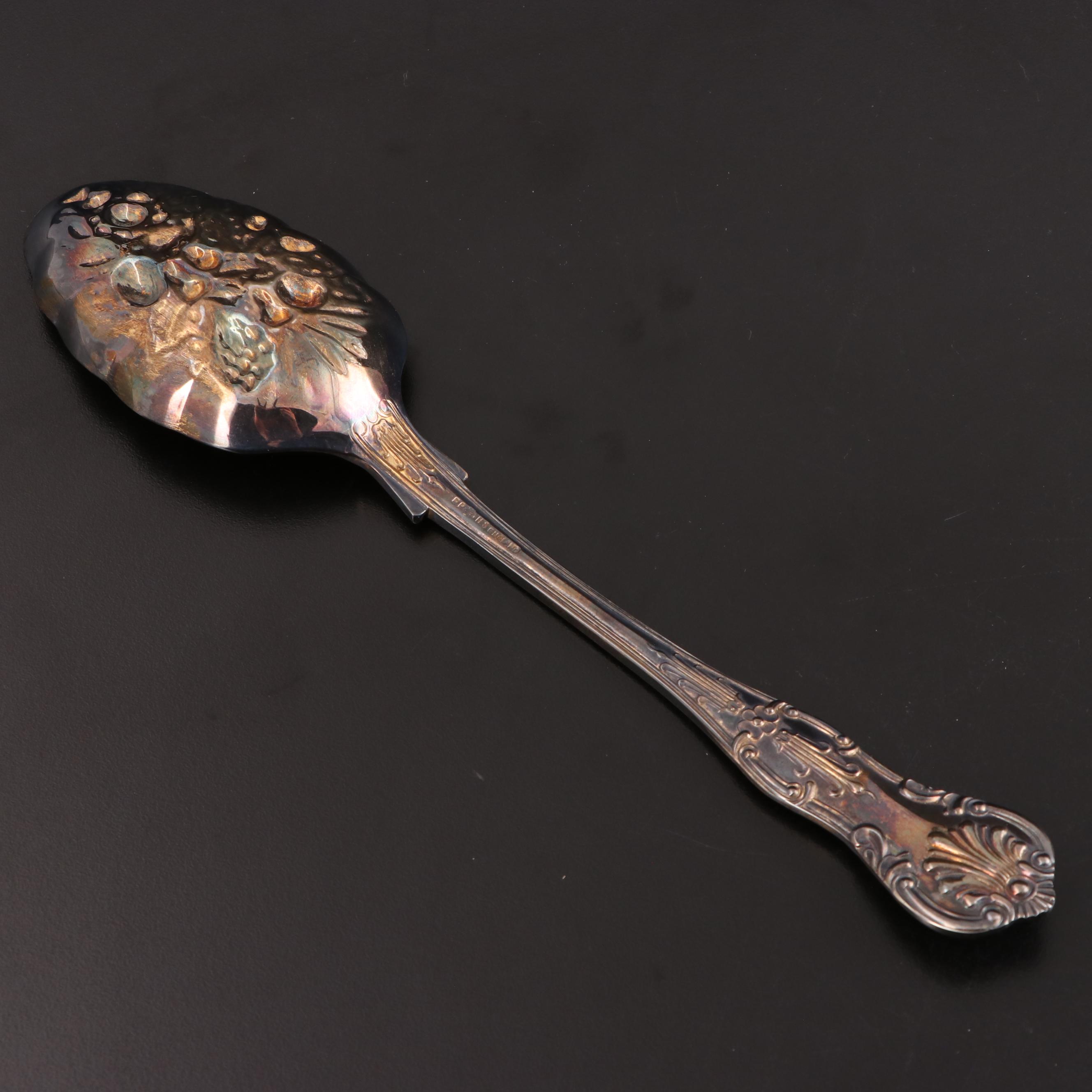 Waterford "Lismore" Old Fashioned Glasses with Silver Plate Ice Bucket and Spoon