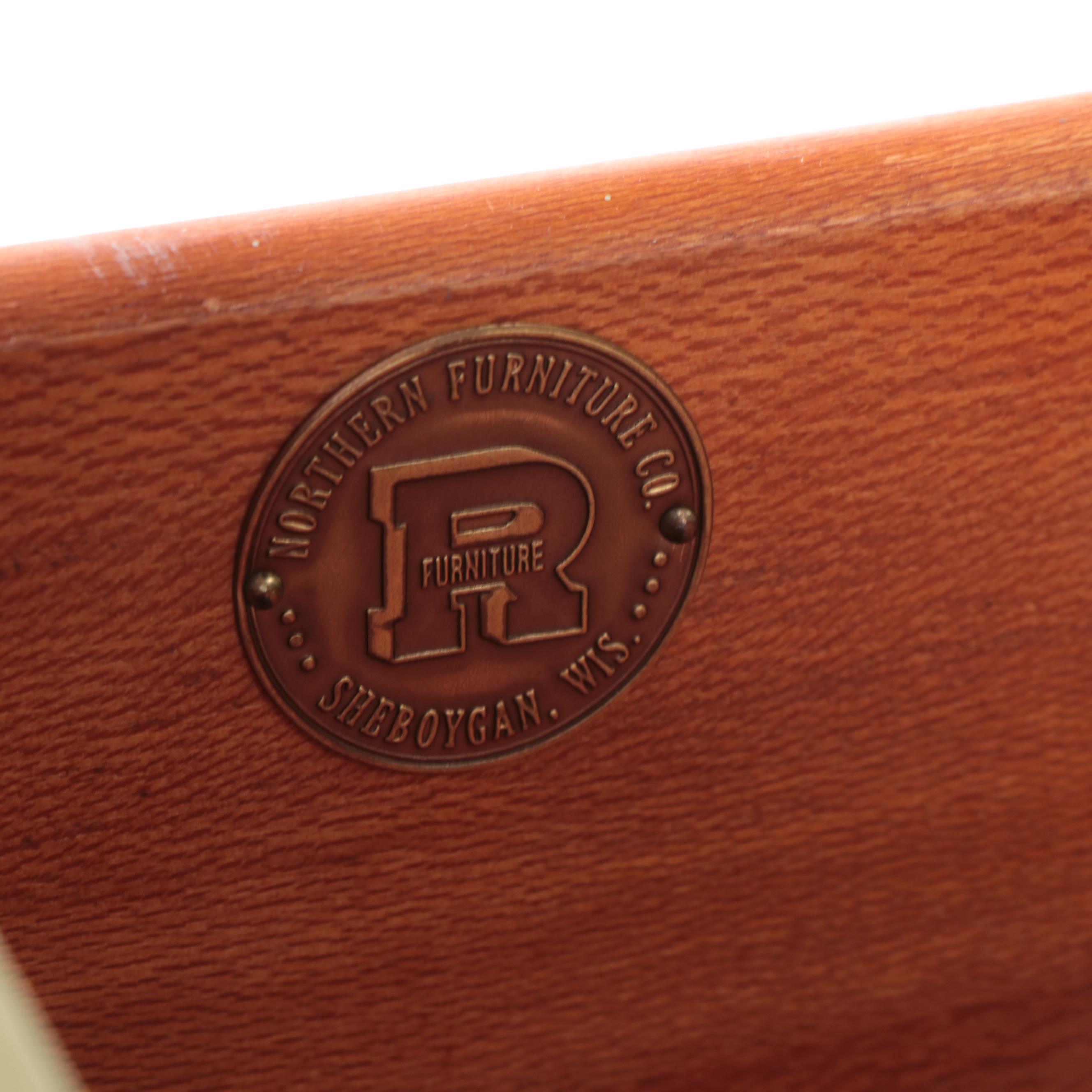 Northern Furniture Co. Federal Style Paint-Decorated Five-Drawer Chest