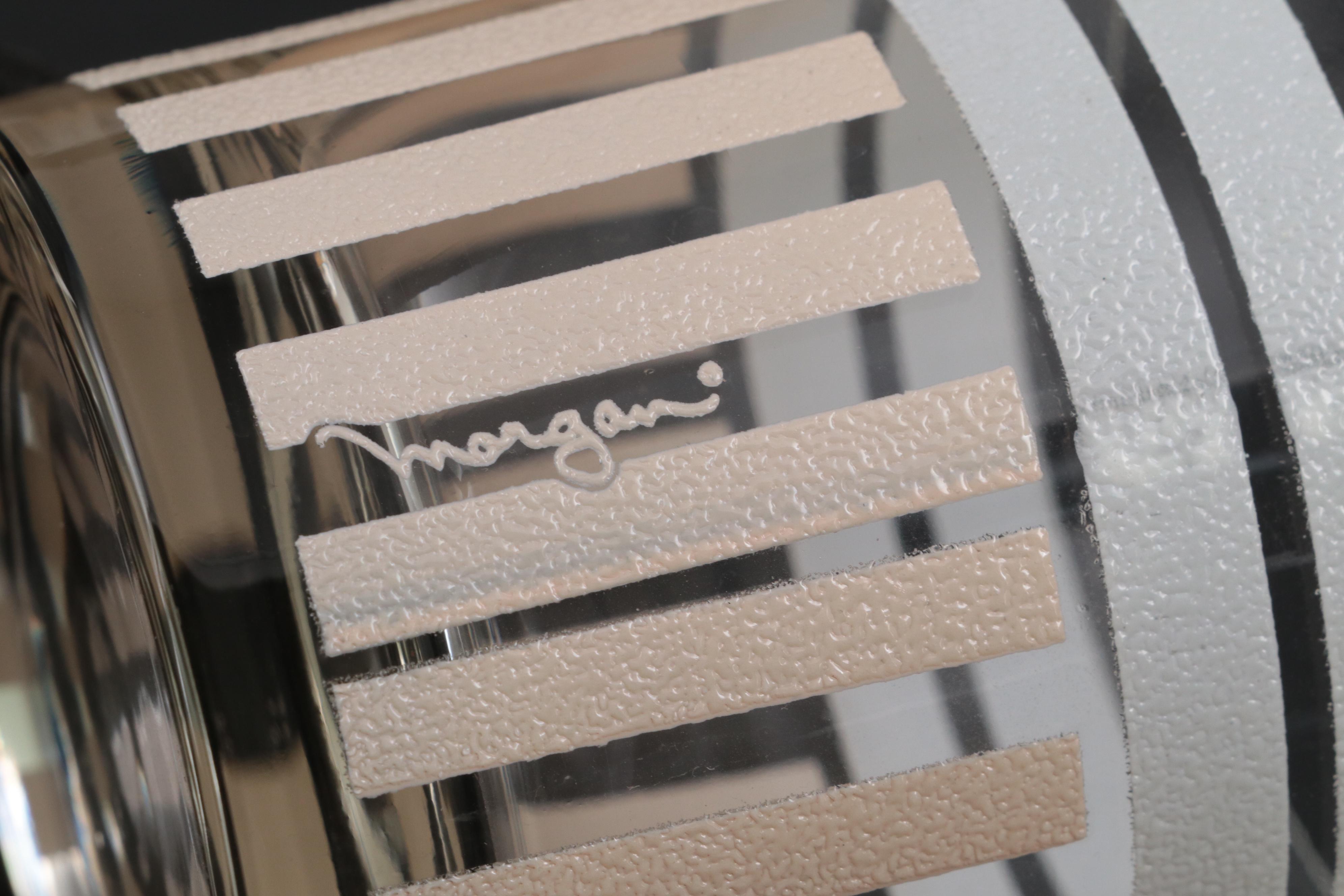 Culver "Mardi Gras" Highball Glasses with With Morgan and Fostoria Tumblers