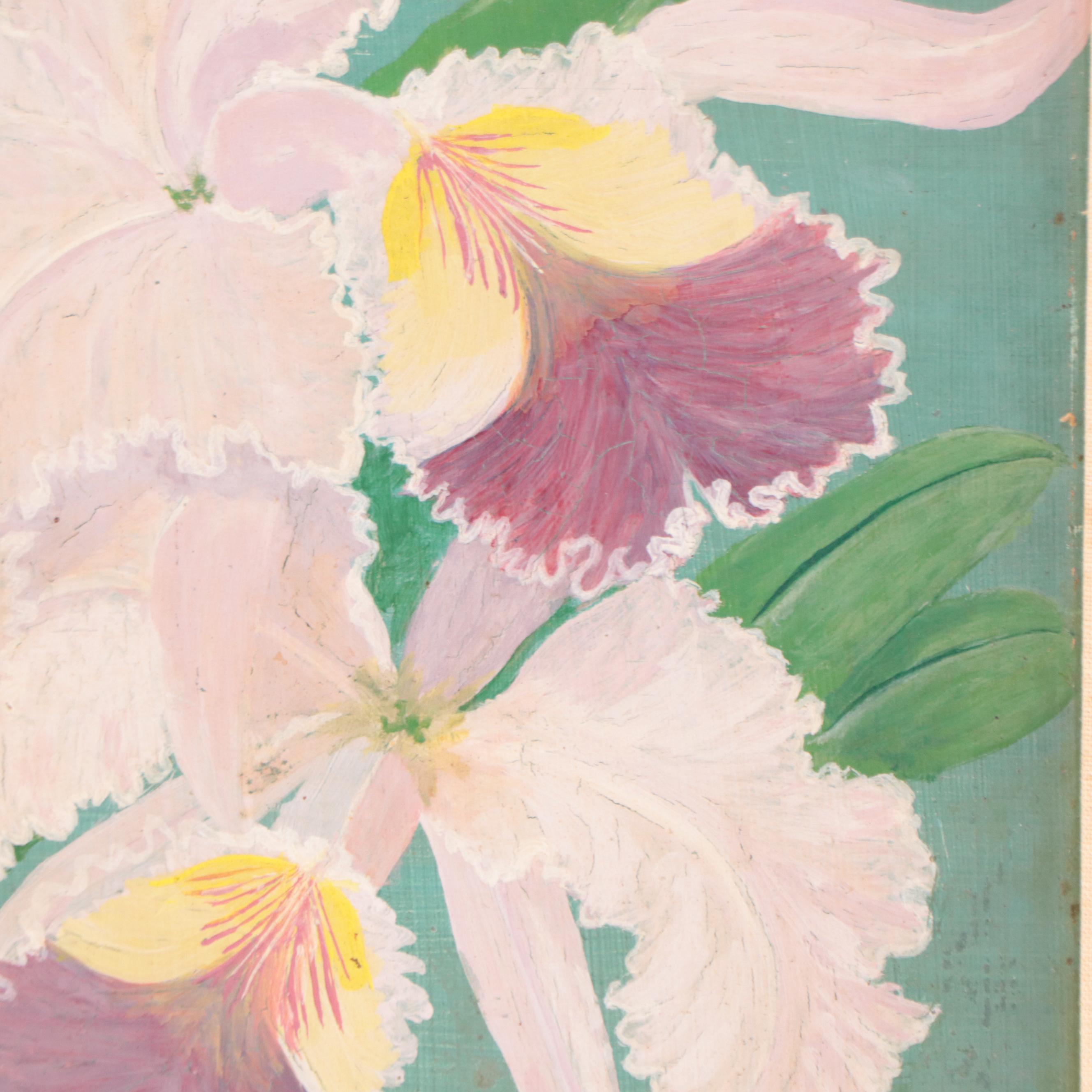 Acrylic Painting of Flowers