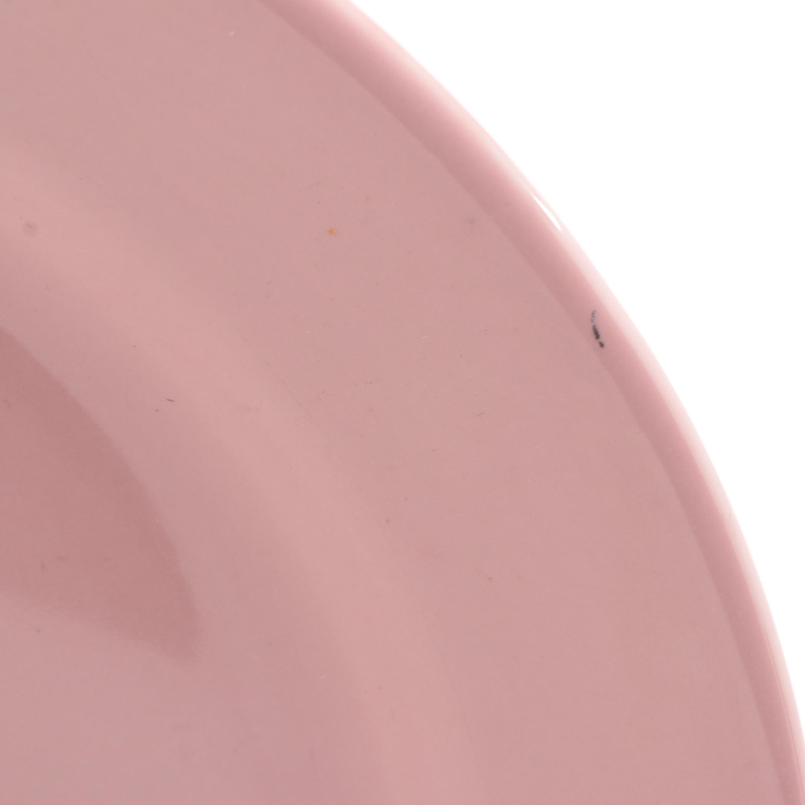 Amethyst Glass Jenny Lind Portrait Bottle with Other Ceramic Tableware