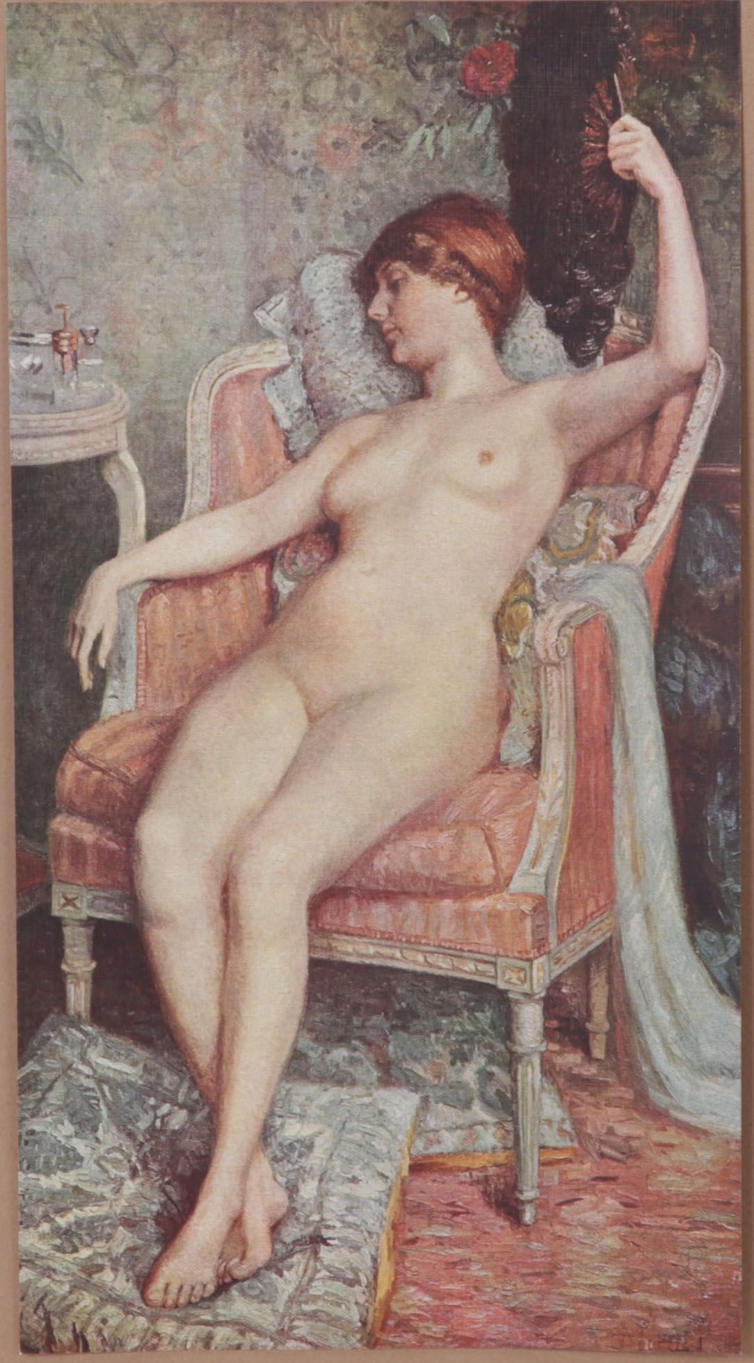 Offset Lithograph After Jean Monti From "La Beauté de la Femme Dans l'Art"