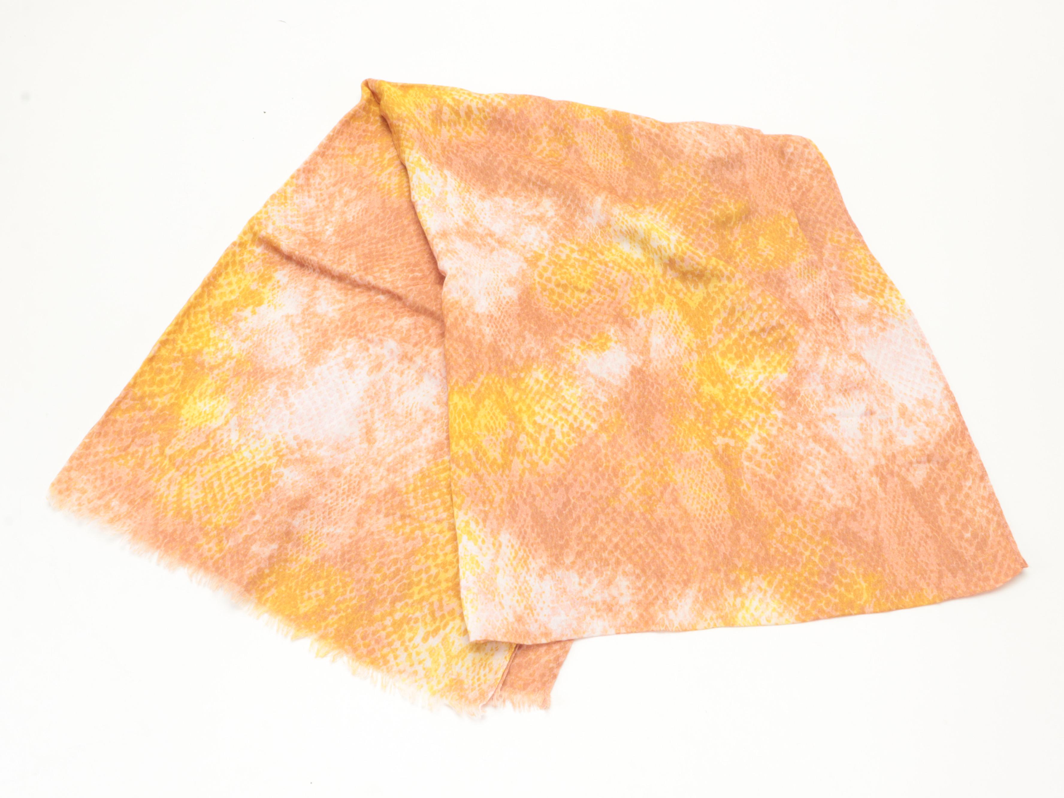 L'albero D'oro Wool Tweed Scarf with Other Scarfs