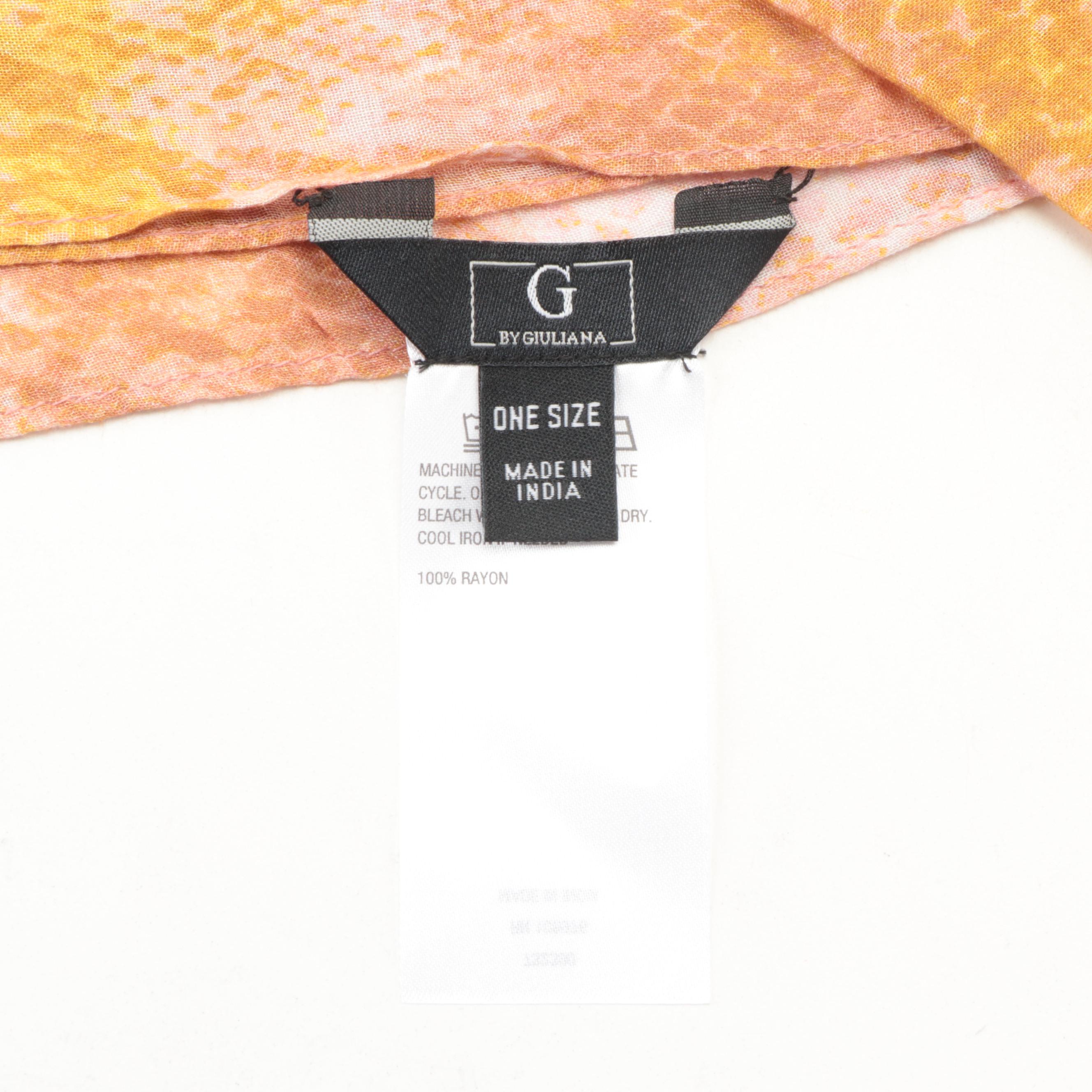 L'albero D'oro Wool Tweed Scarf with Other Scarfs