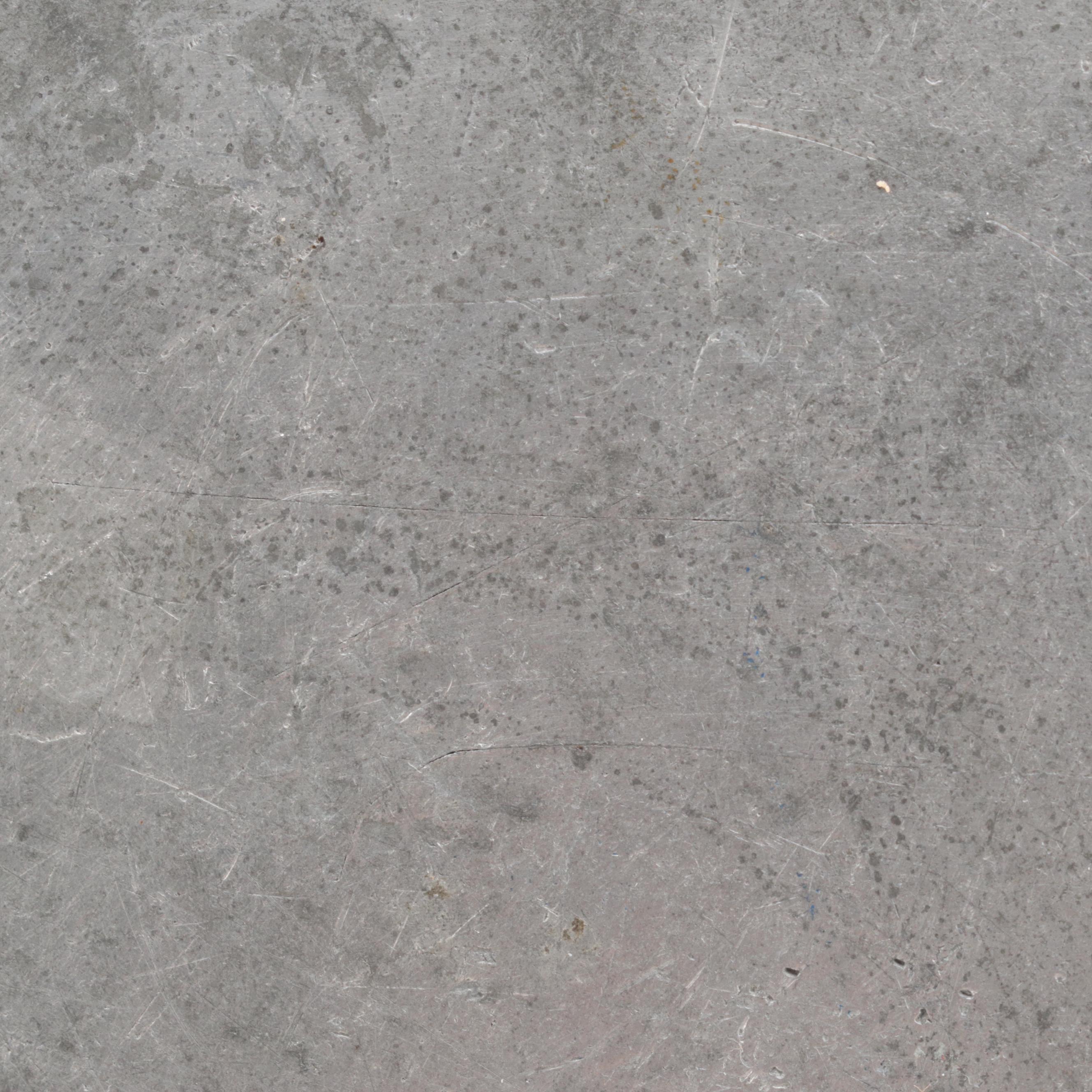 Single Cast Reed Rim Pewter Plates