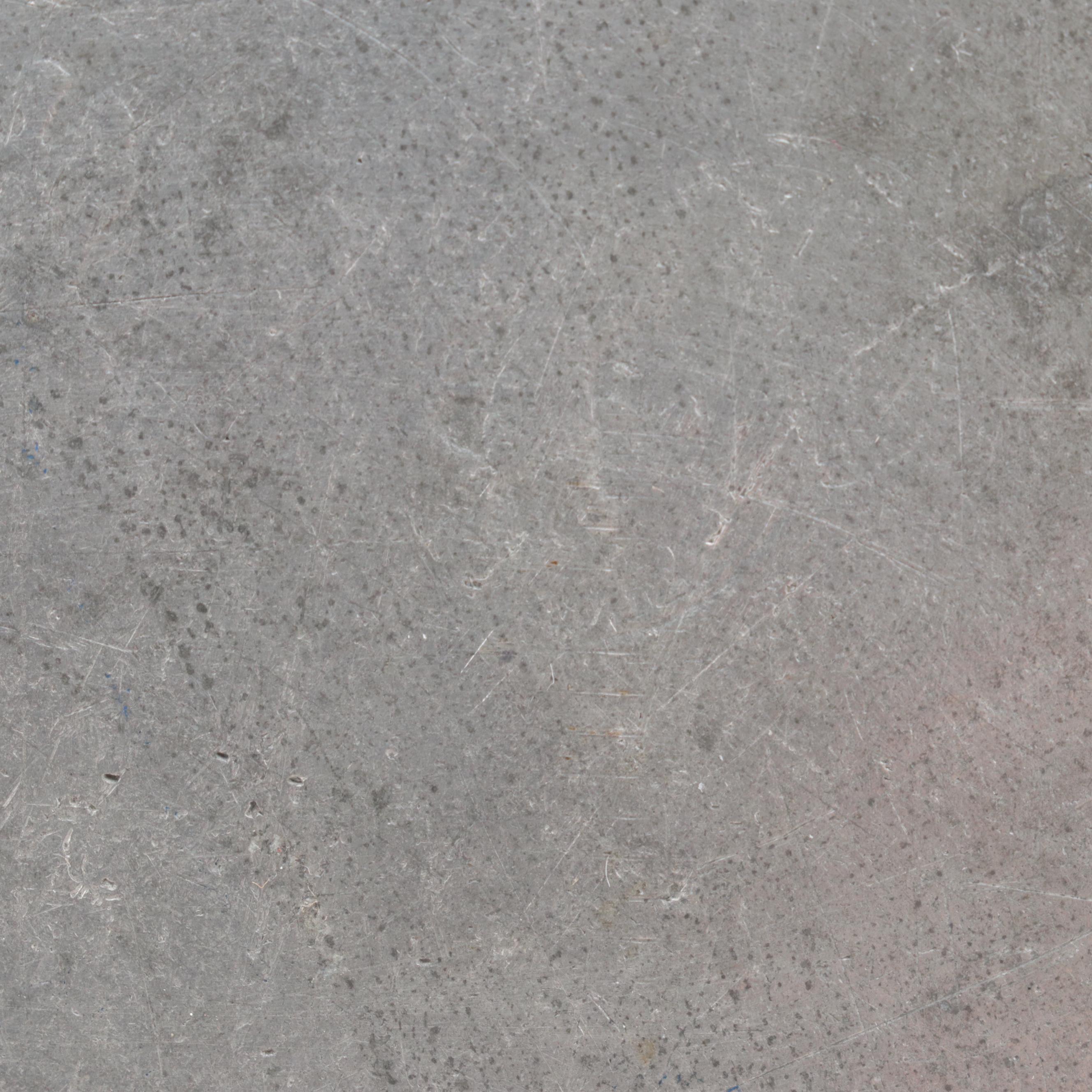 Single Cast Reed Rim Pewter Plates