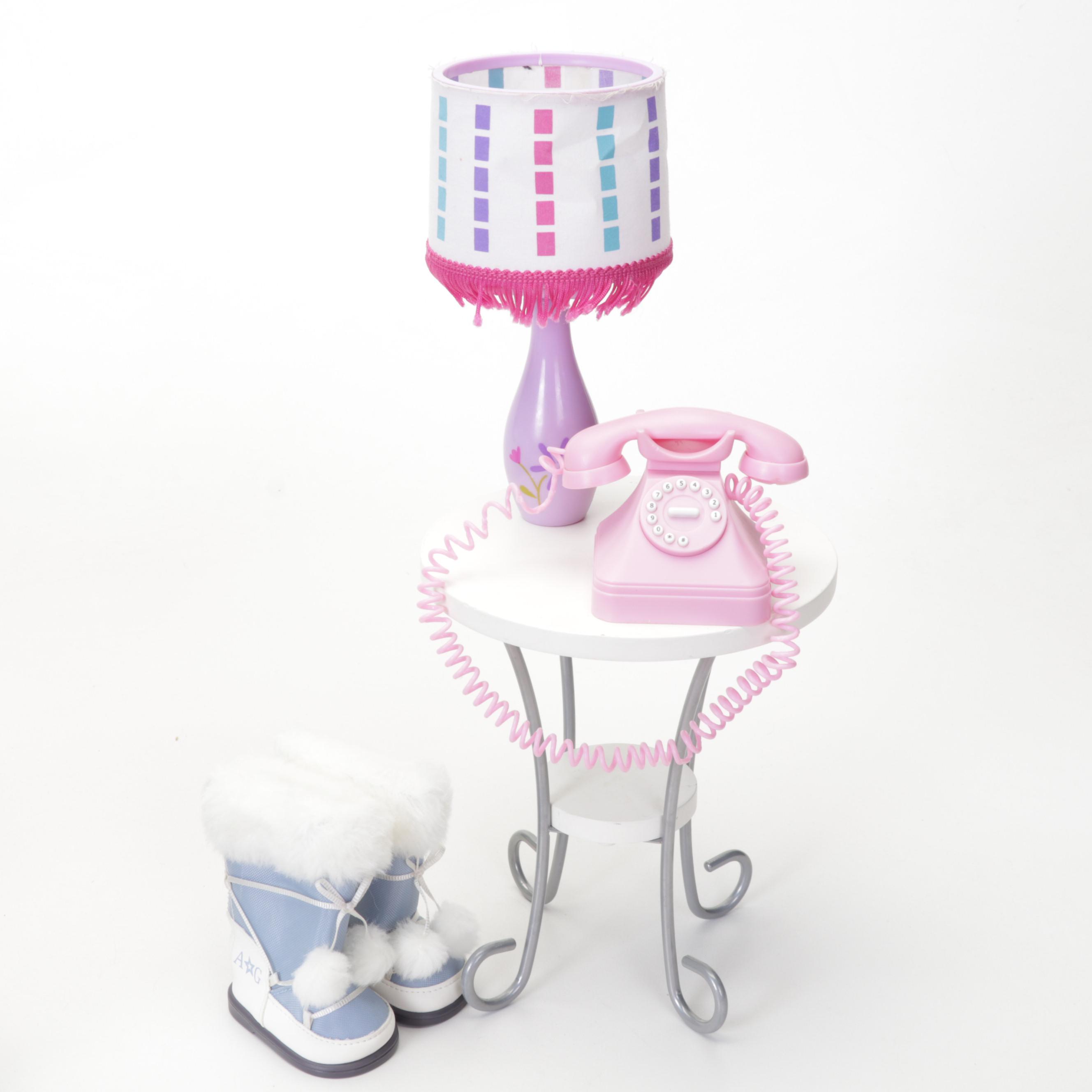 American Girl "Kit" Doll with Bathtub, Clothing, and More Accessories