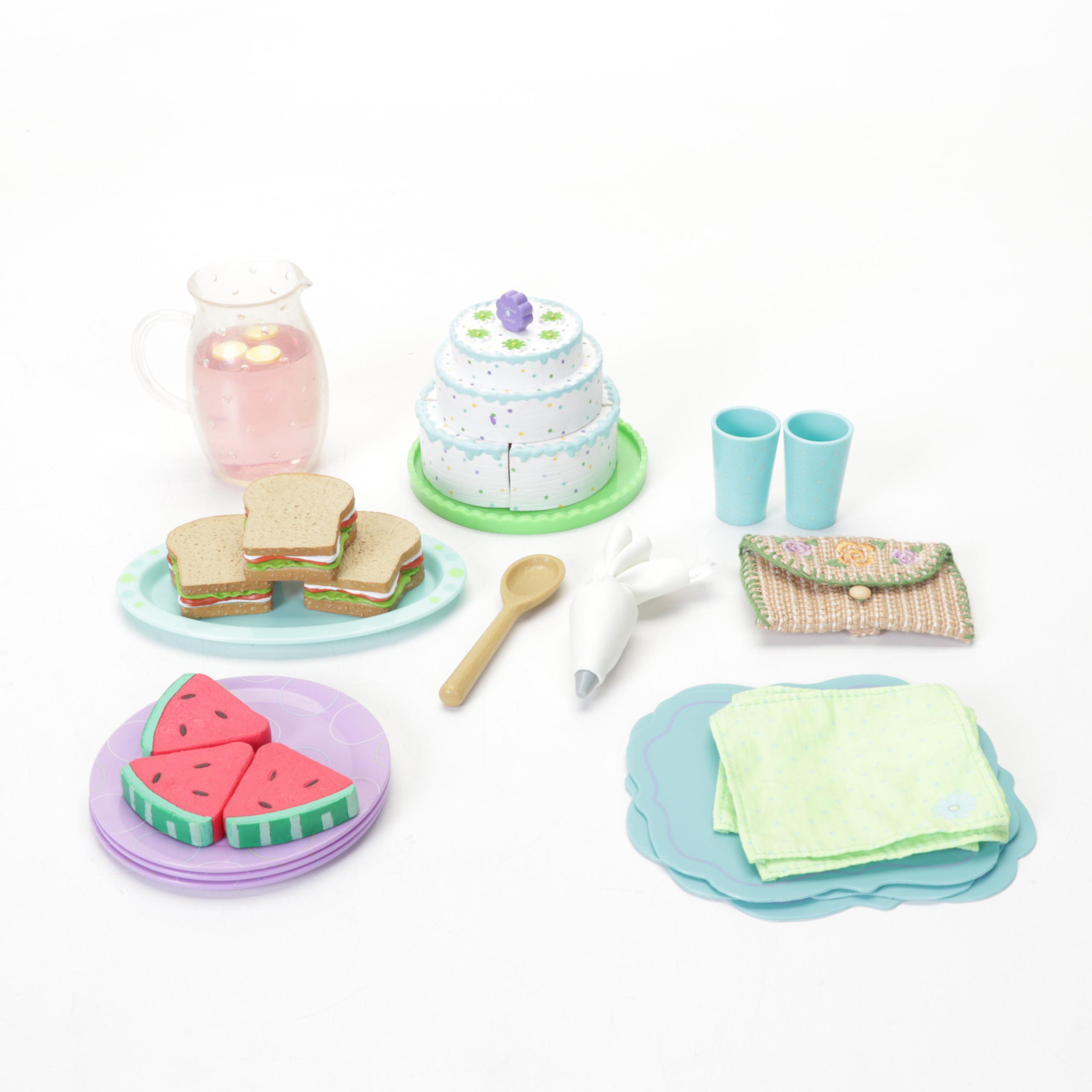 American Girl "Kit" Doll with Bathtub, Clothing, and More Accessories