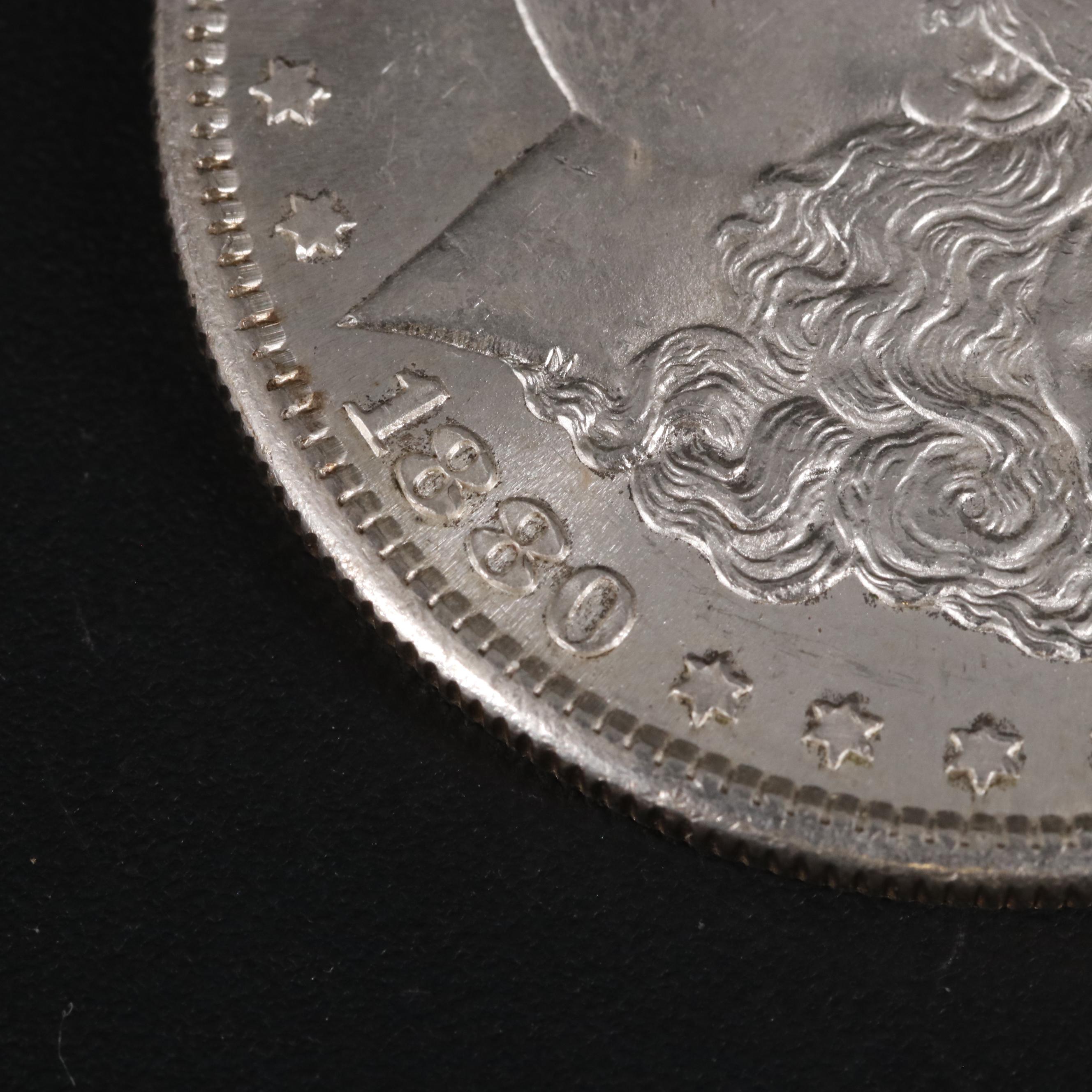 1880-S Morgan Silver Dollar