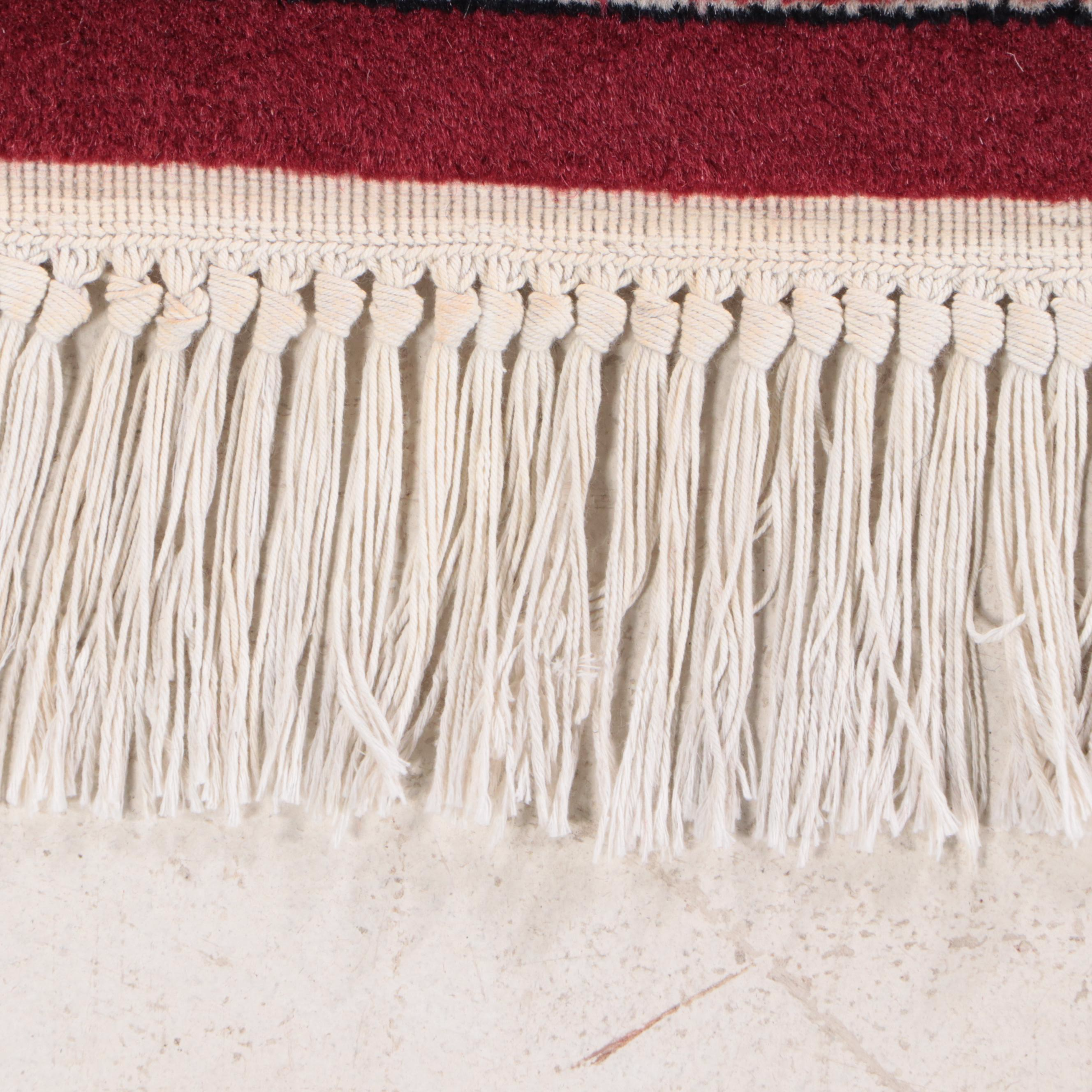 8'1 x 10'7 Hand-Knotted Sino-Persian Tabriz Area Rug