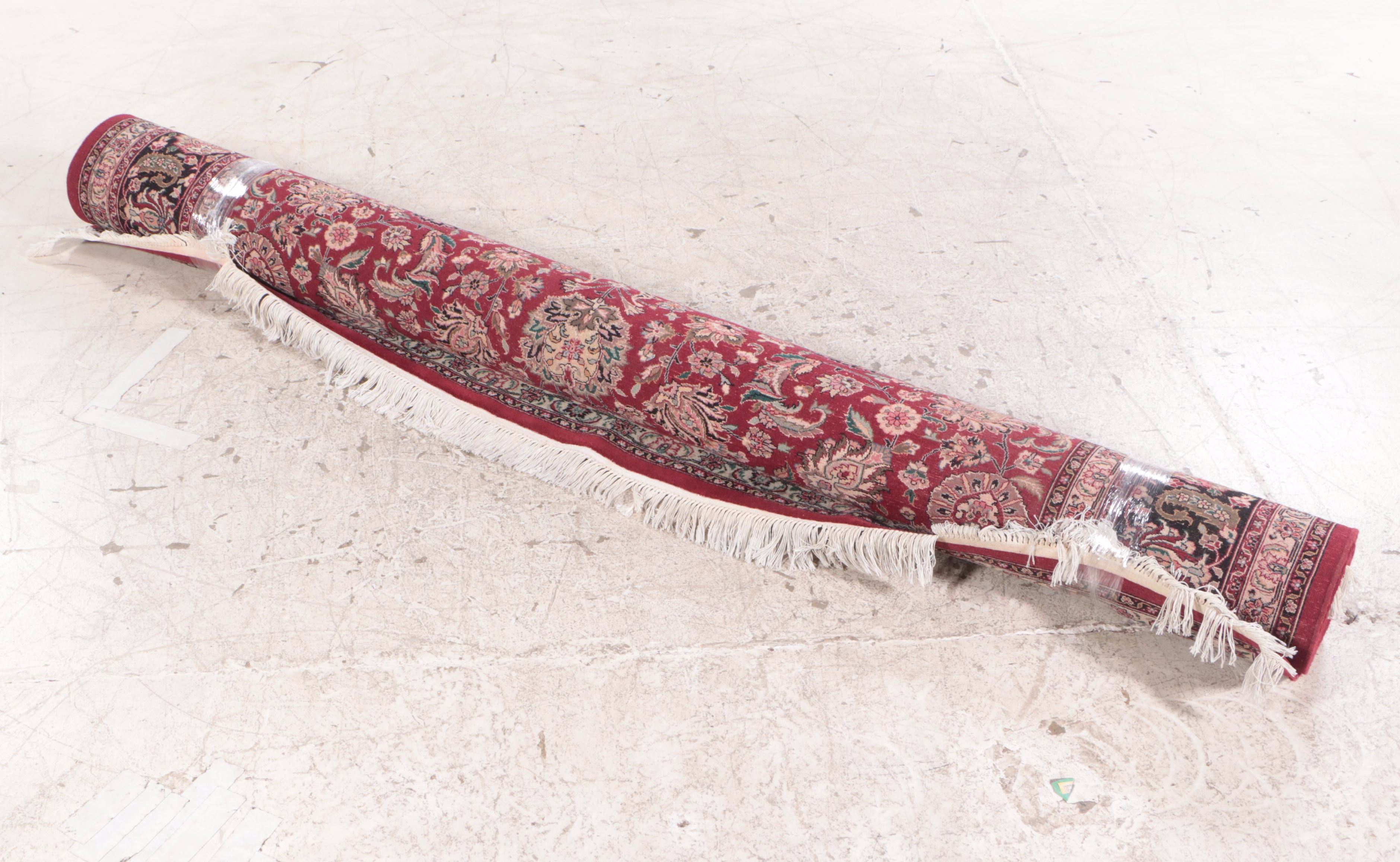 8'1 x 10'7 Hand-Knotted Sino-Persian Tabriz Area Rug