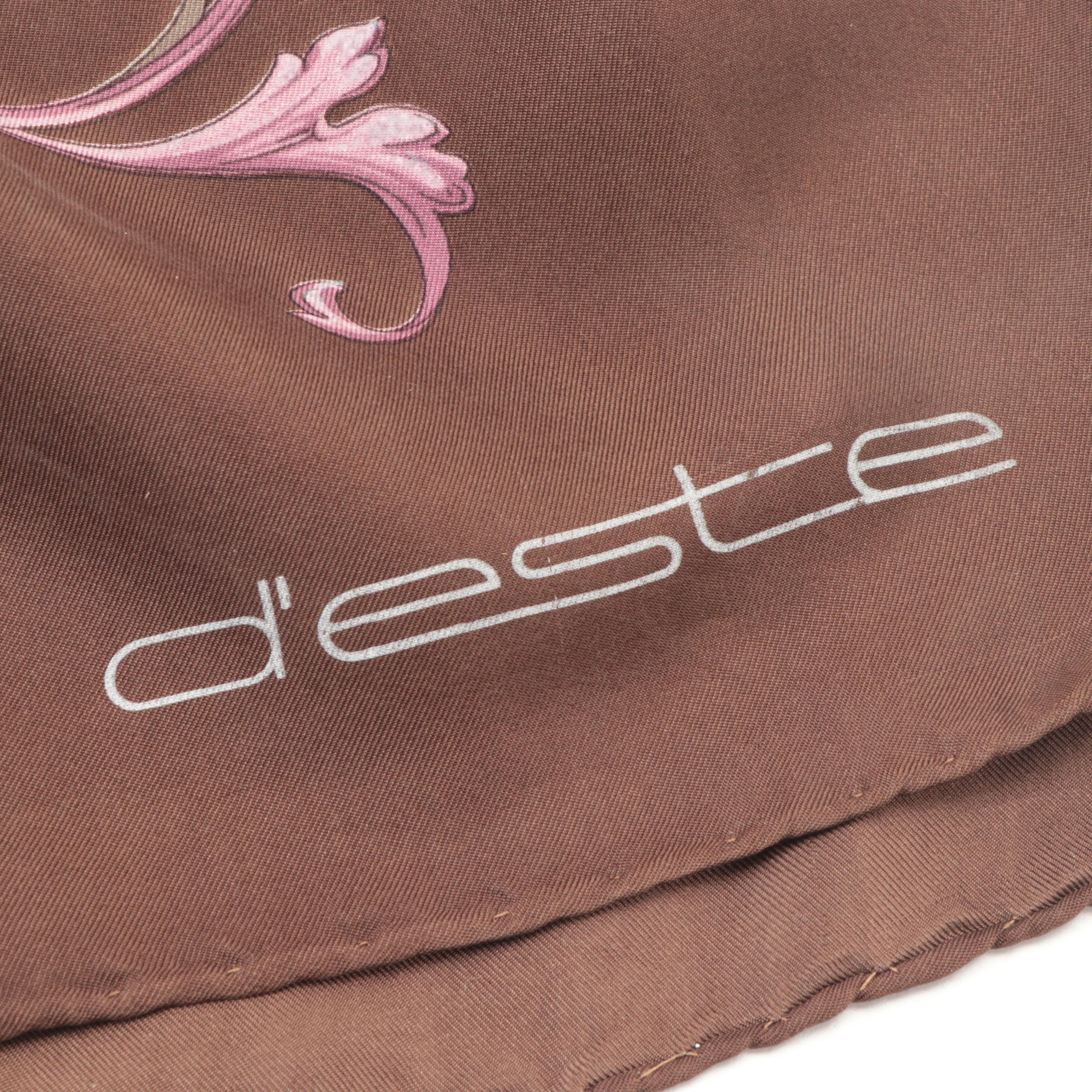 Wool-Cashmere Paisley Scarf with Other Printed Scarves