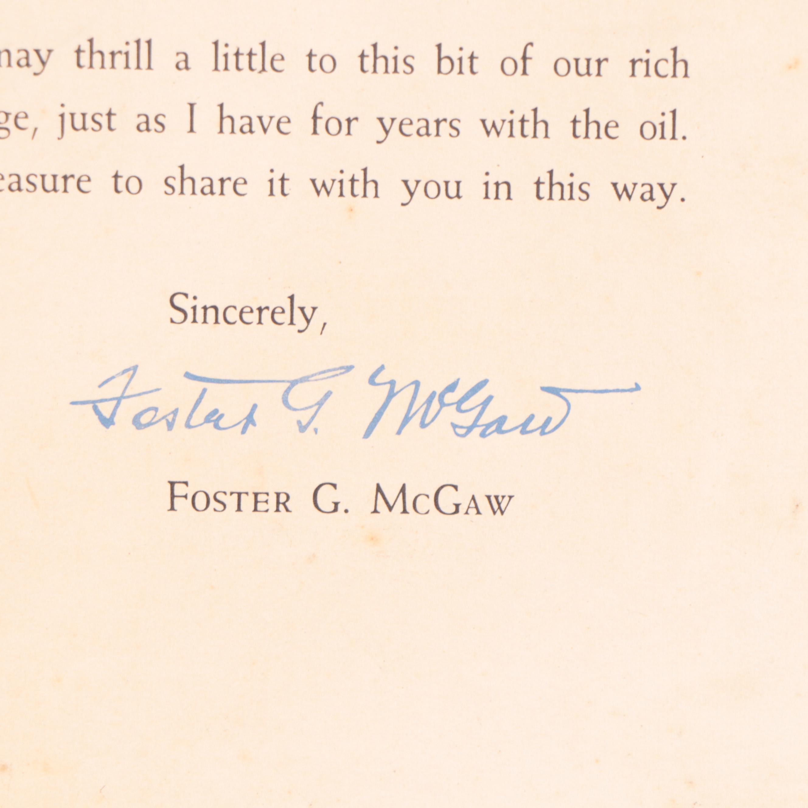 Offset Lithograph After Adam Emory Albright "Fishing Boats," 1961