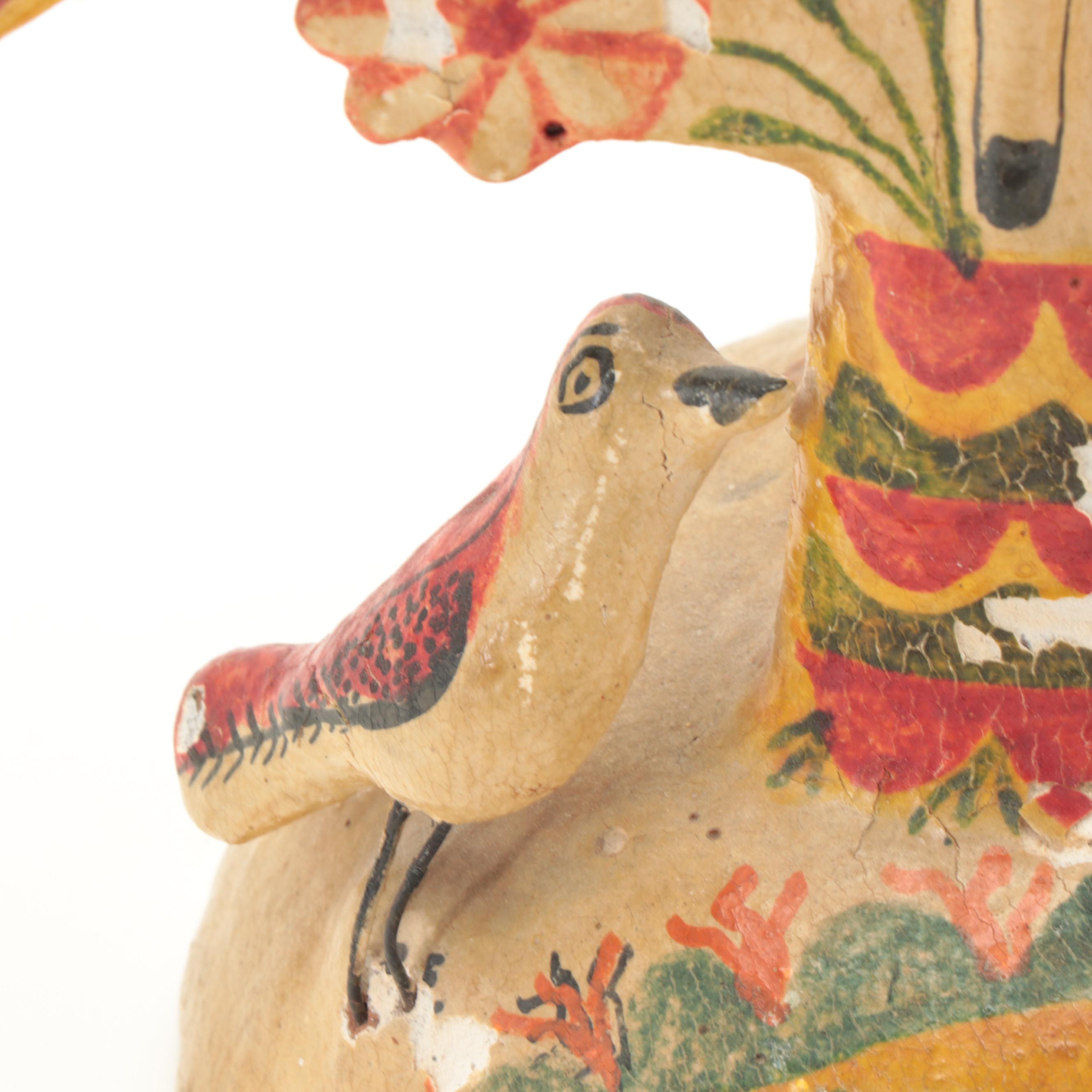 Mexican Folk Art Tree of Life Candelabra