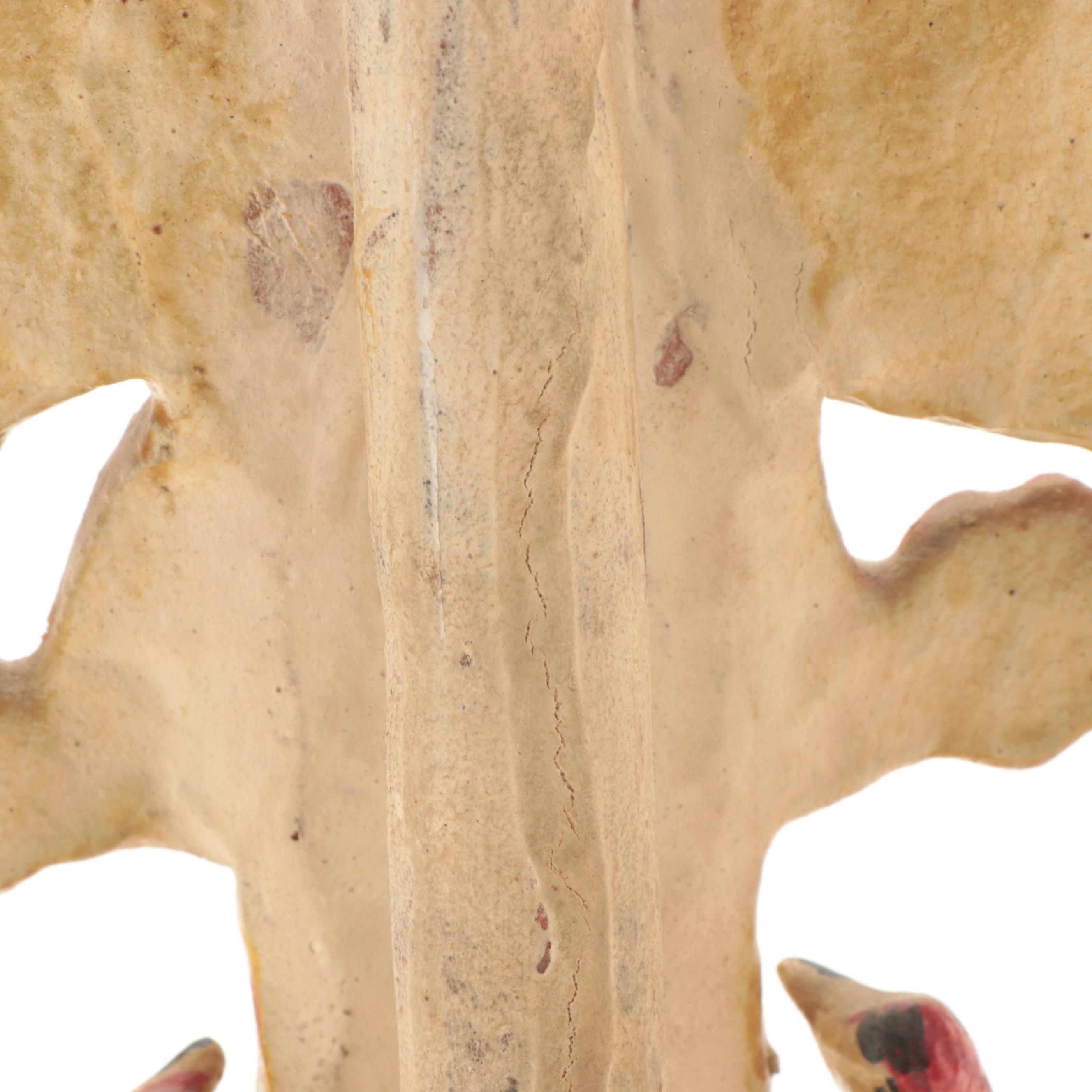 Mexican Folk Art Tree of Life Candelabra