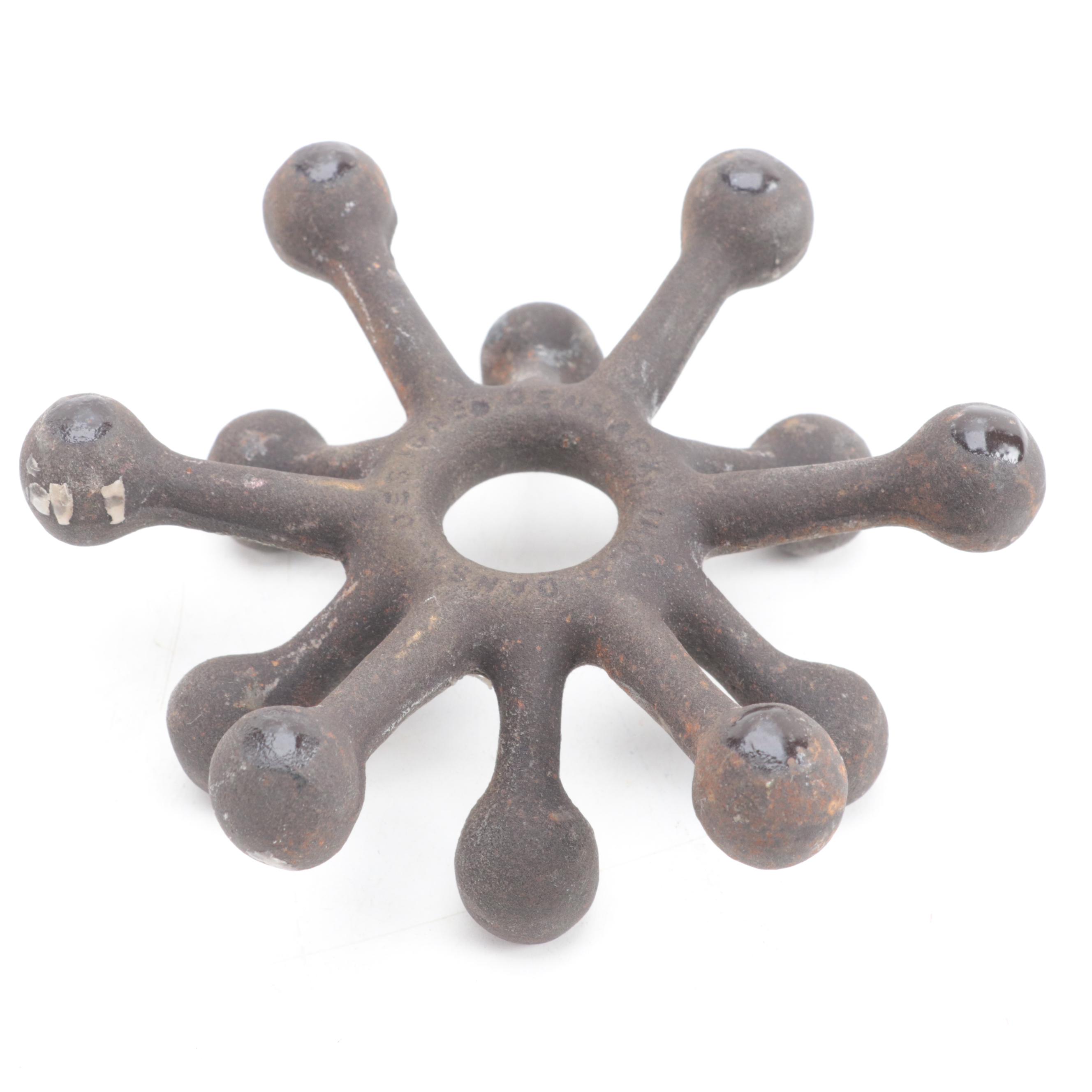 Dansk Danish Modern Twelve Light Candle Holders and Taper Candles